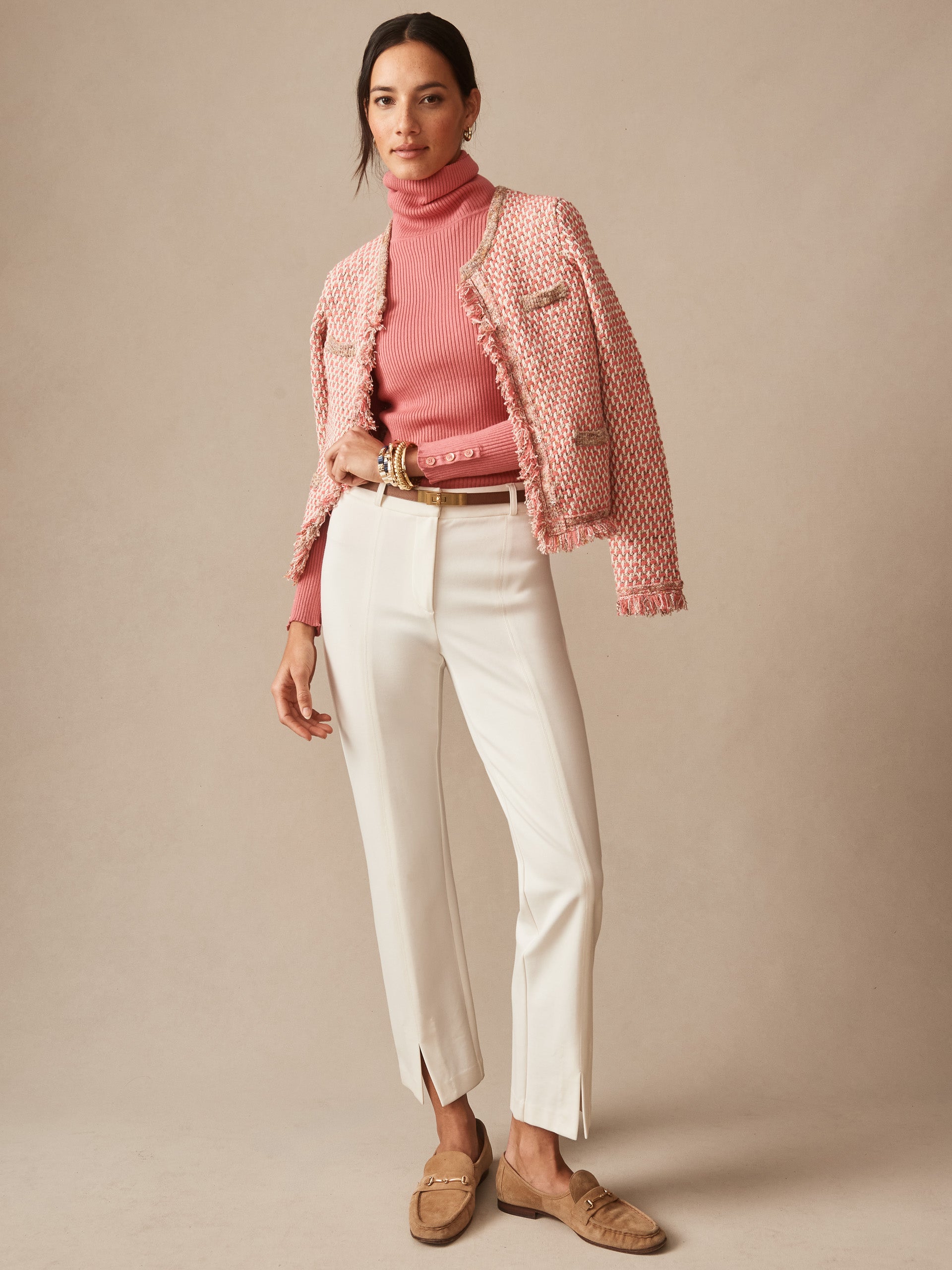 J.McLaughlin Arlette in Azalea made with cotton. 