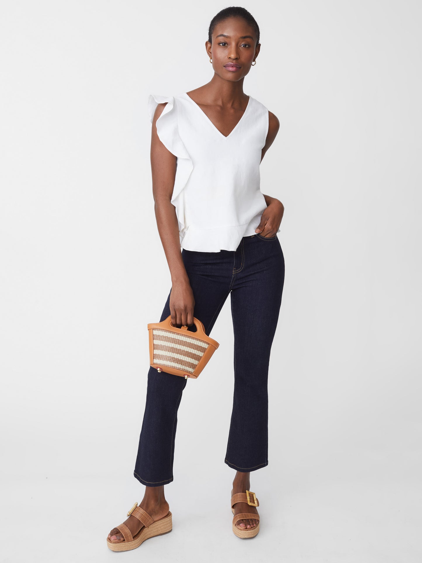 Athena Linen Blouse