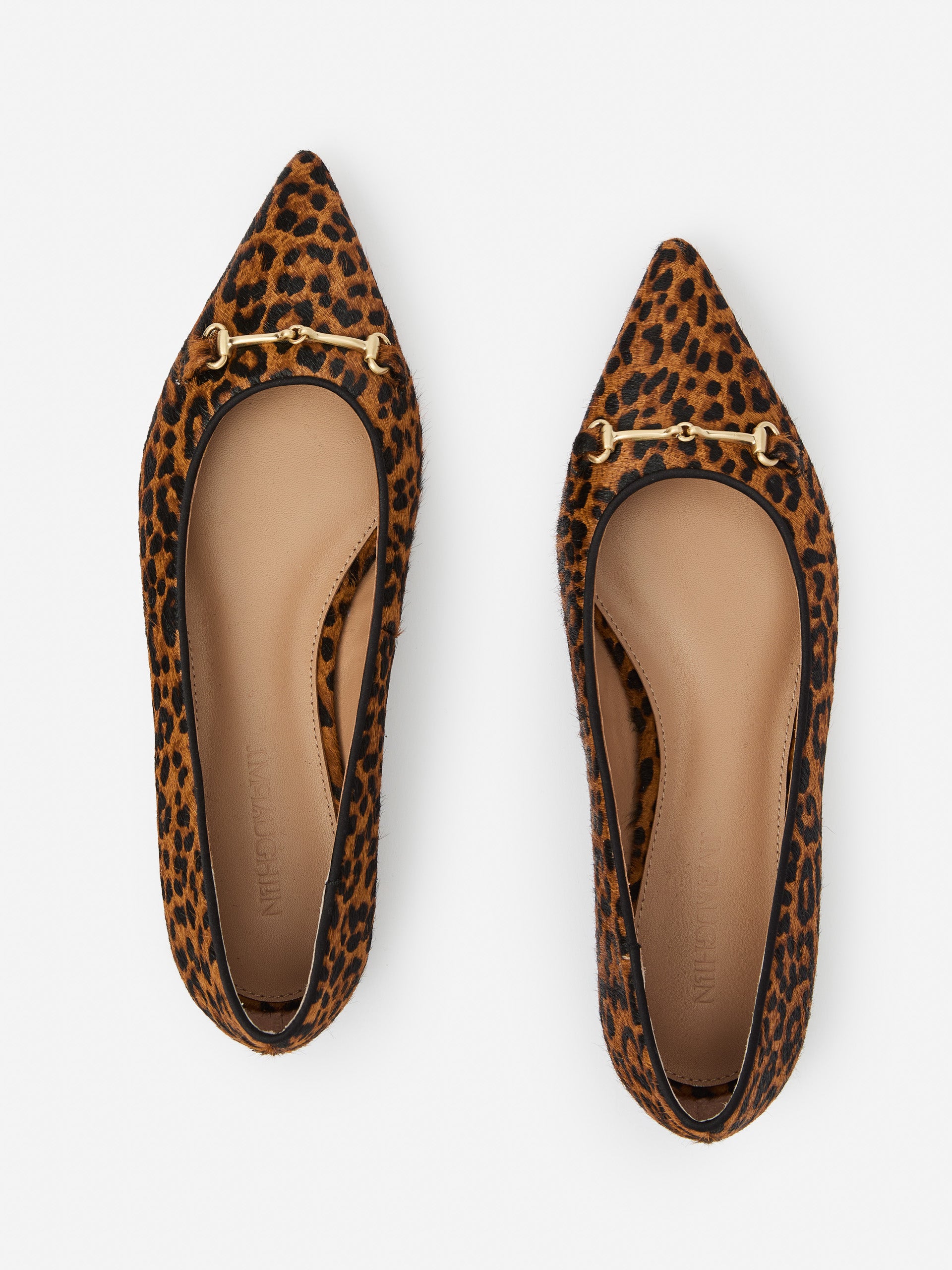 J.McLaughlin Ayelet shoes in brown multi made with pony hair.
