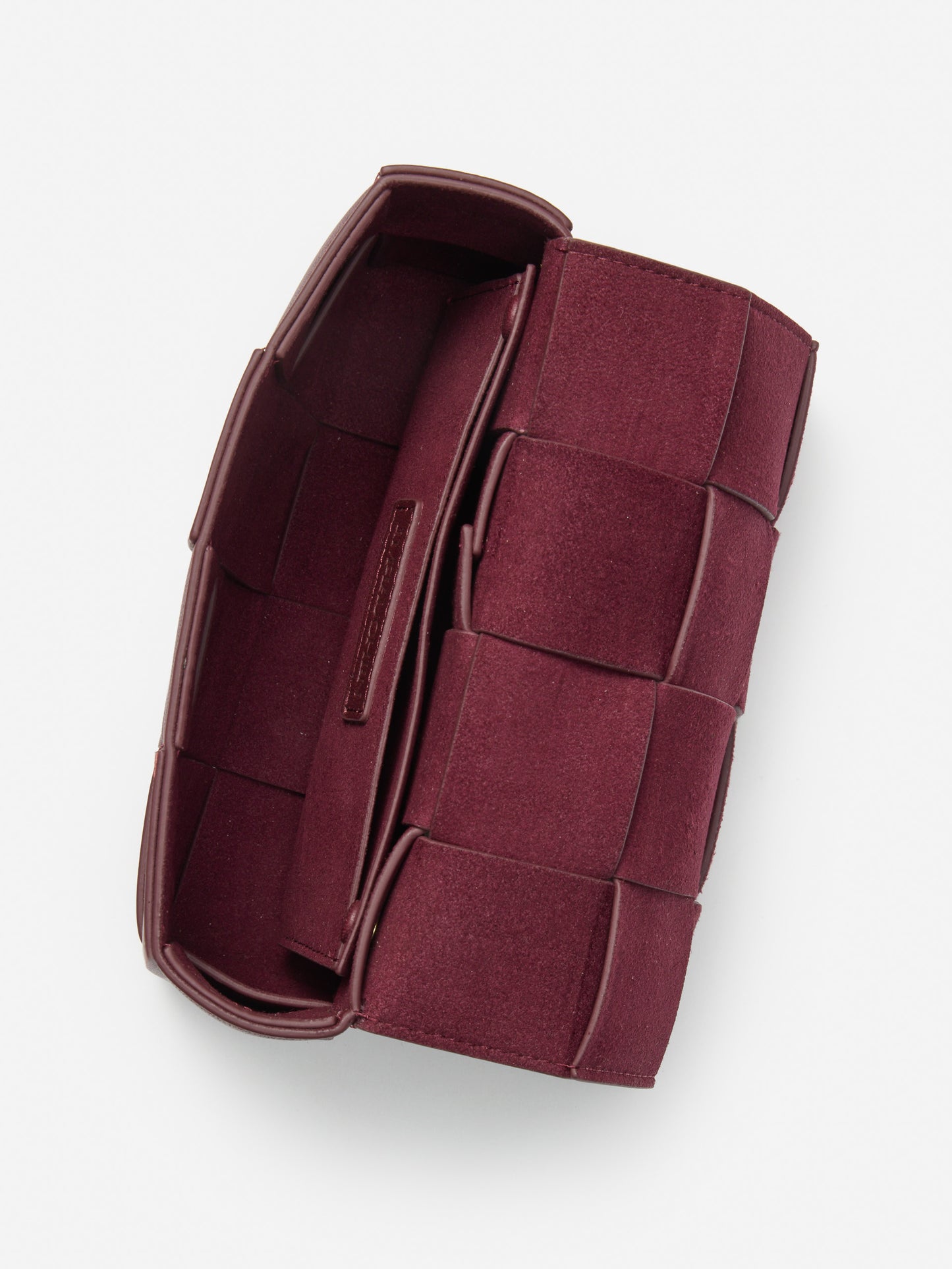 J.McLaughlin Bahia belt bag in burgundy made with leather.