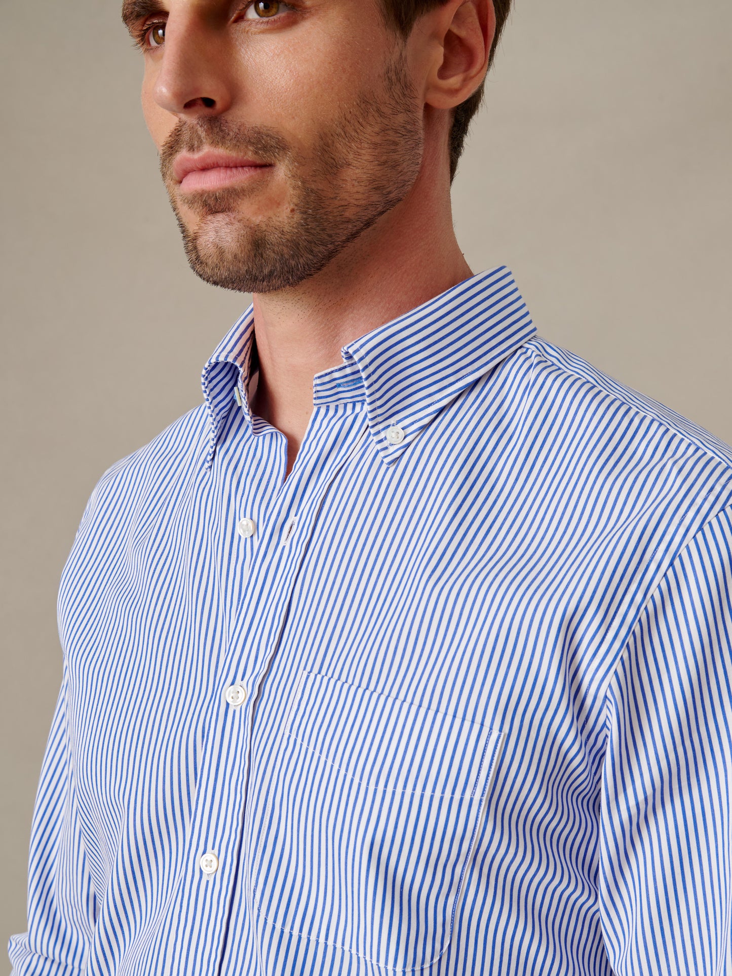 Belvedere Cotton Shirt in Stripe