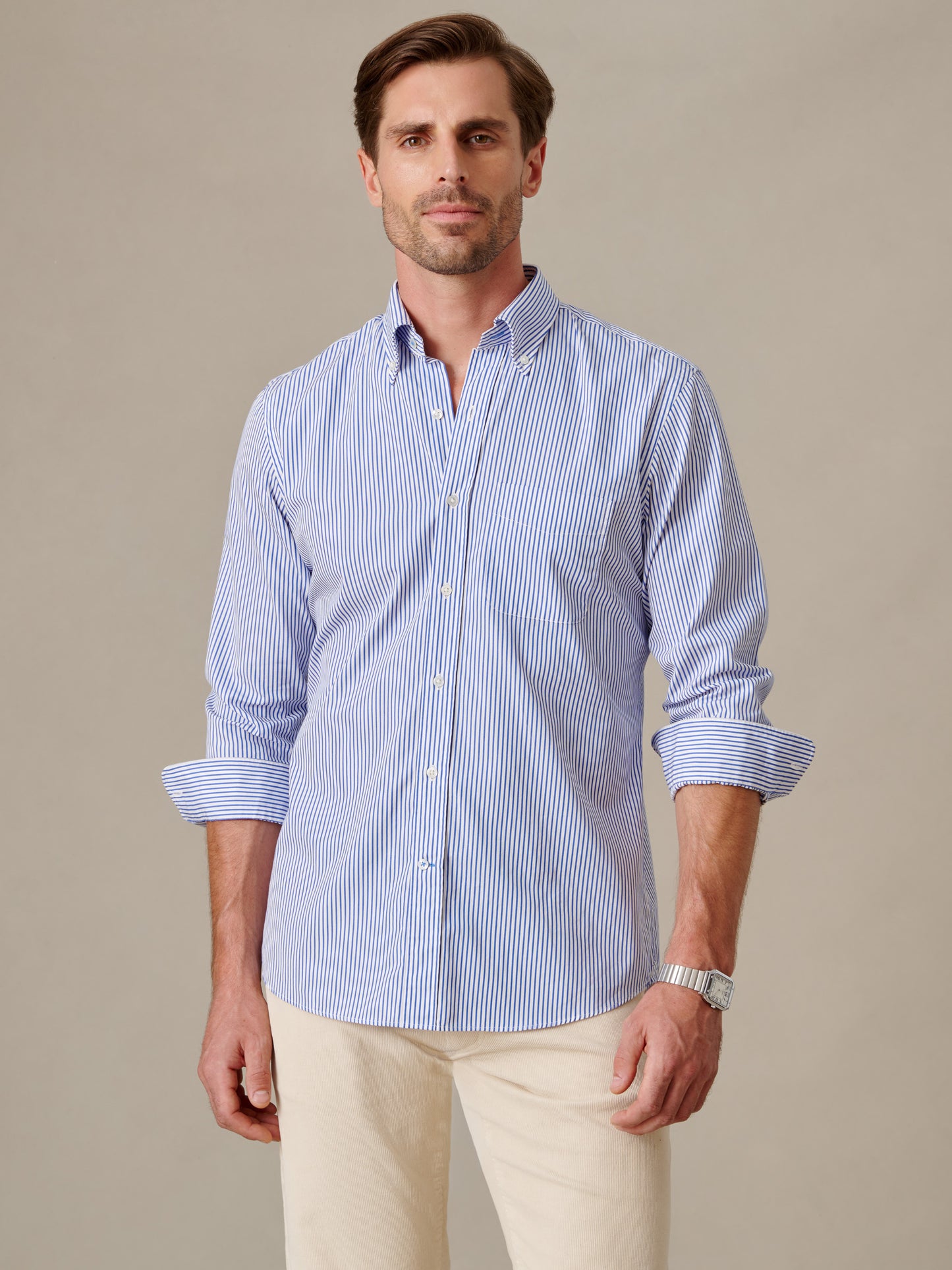 Belvedere Cotton Shirt in Stripe