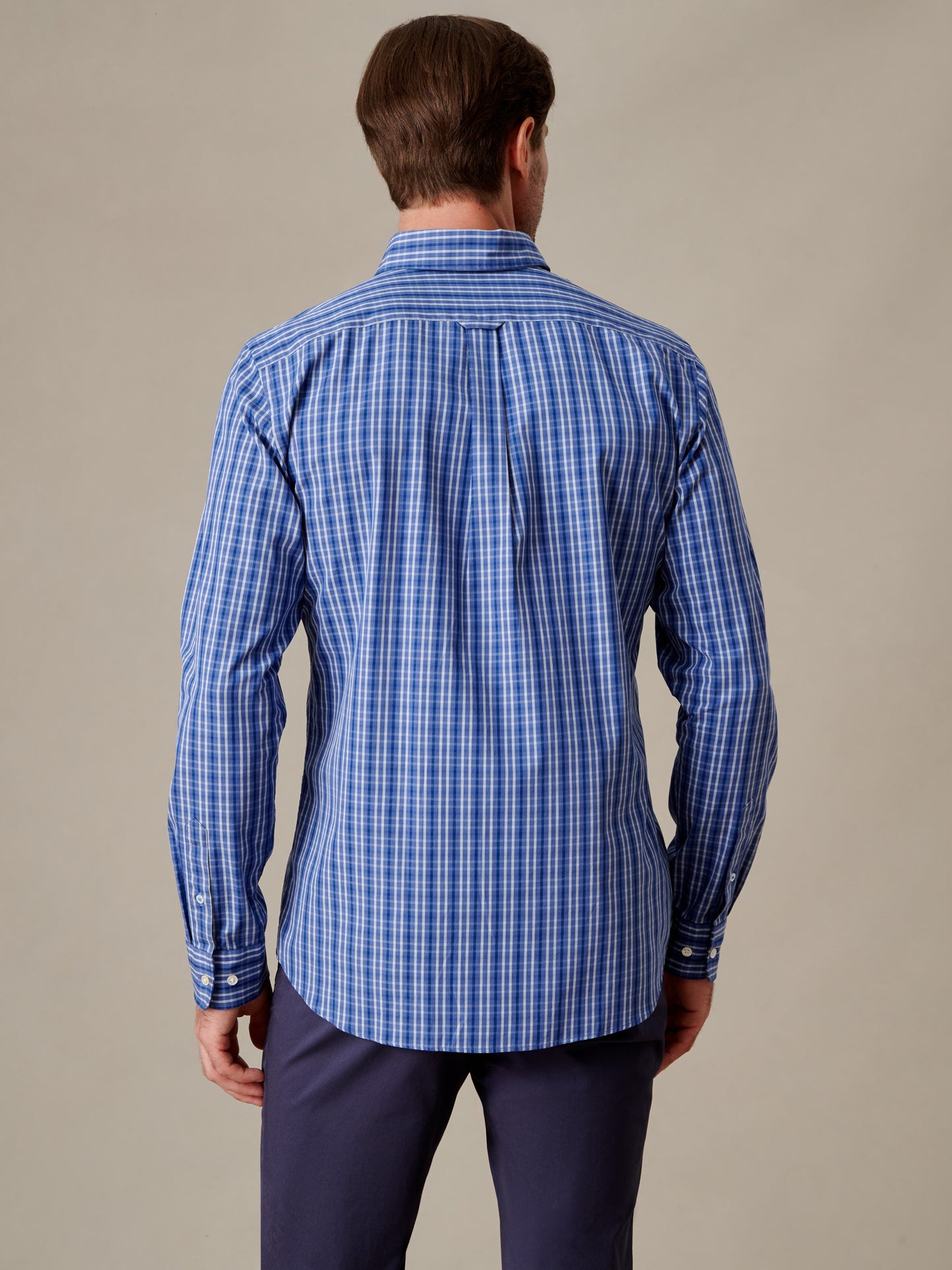 Belvedere Cotton Shirt in Multi Check