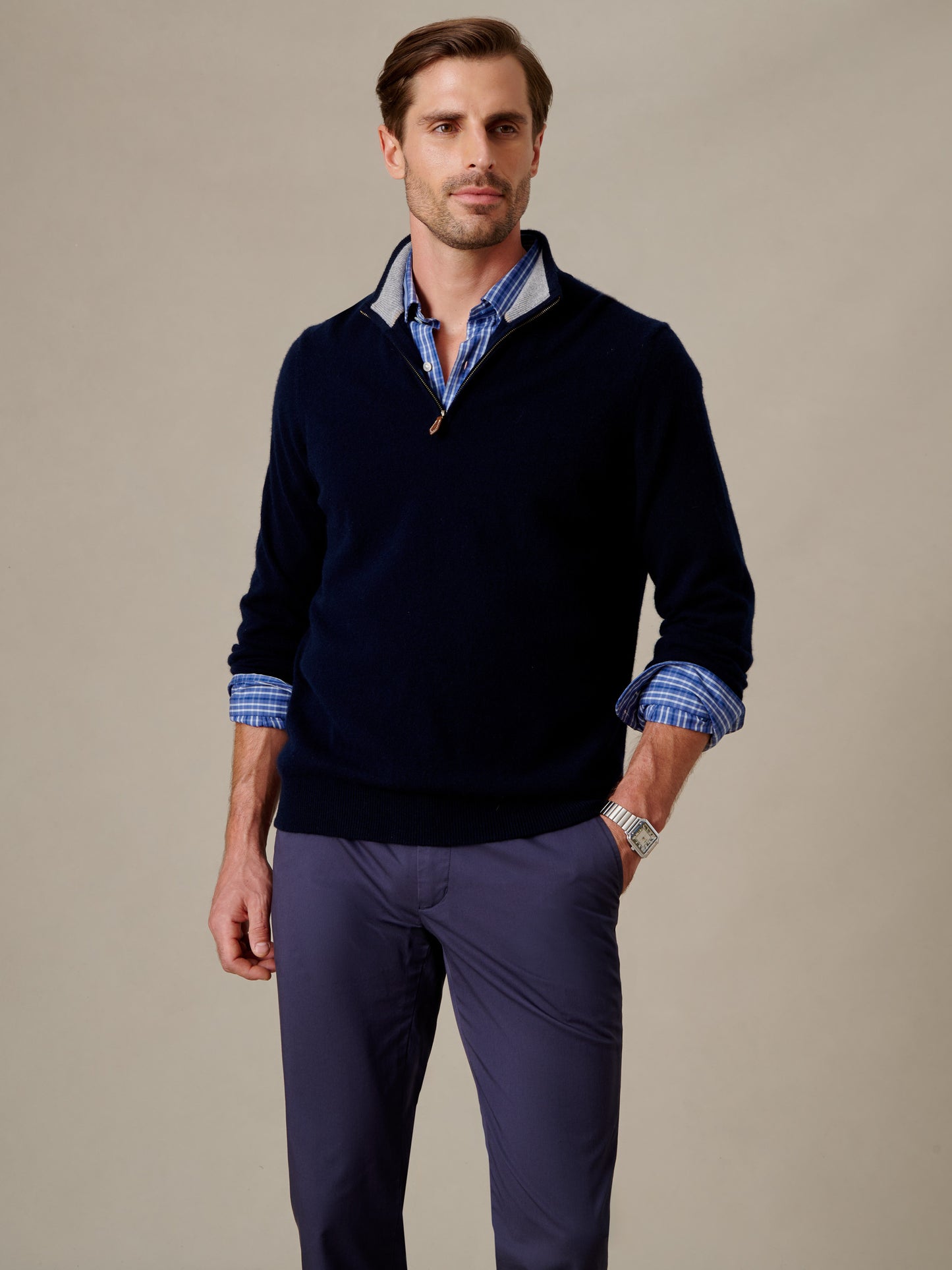 Twain Cashmere 1/4 Zip