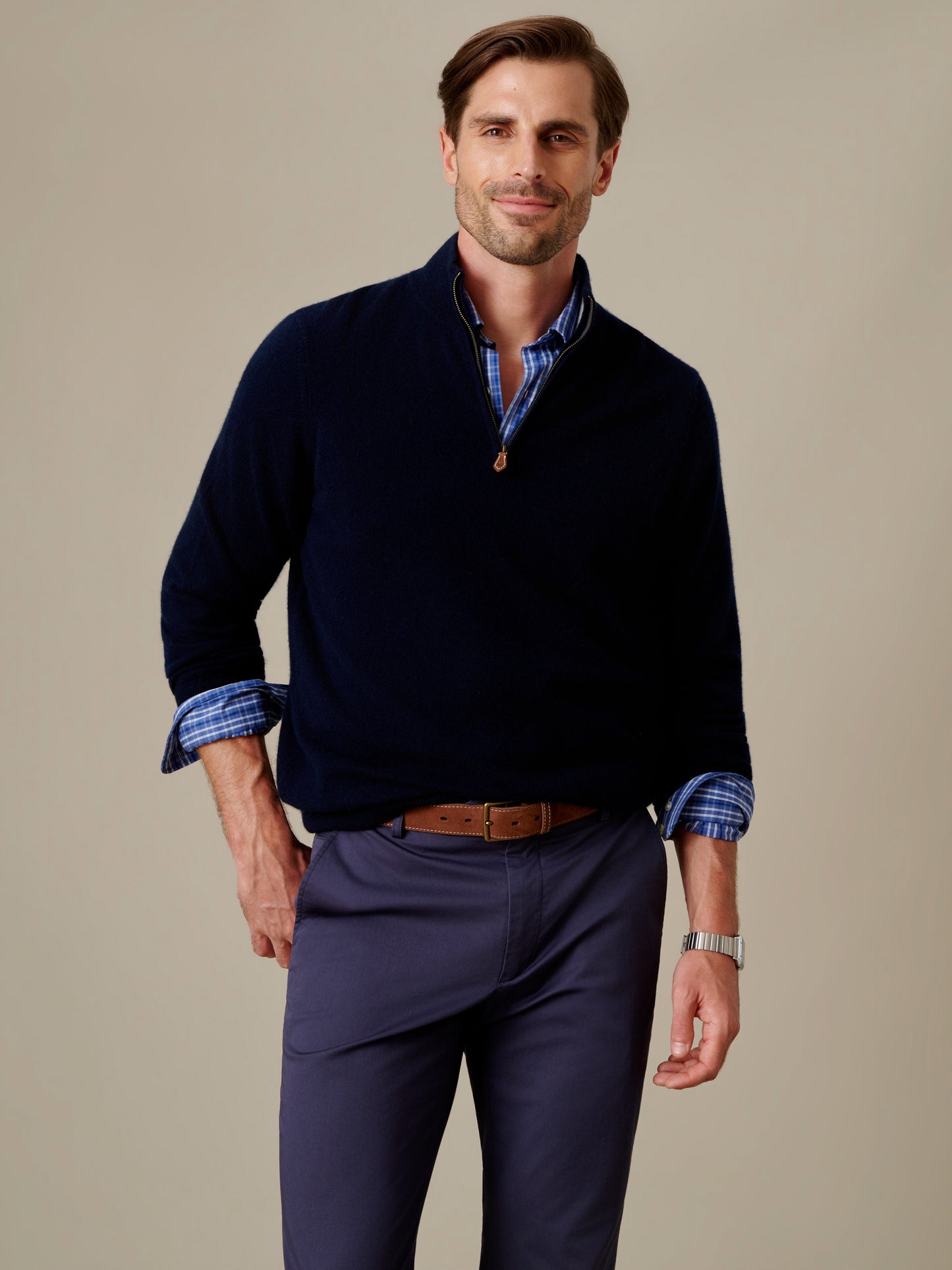 Twain Cashmere 1/4 Zip