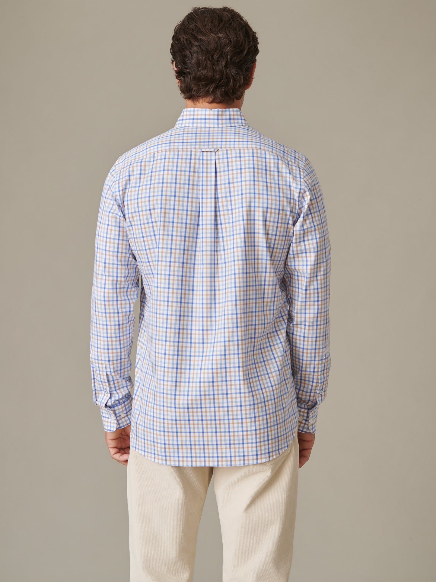 Belvedere Cotton Shirt in Multi Check