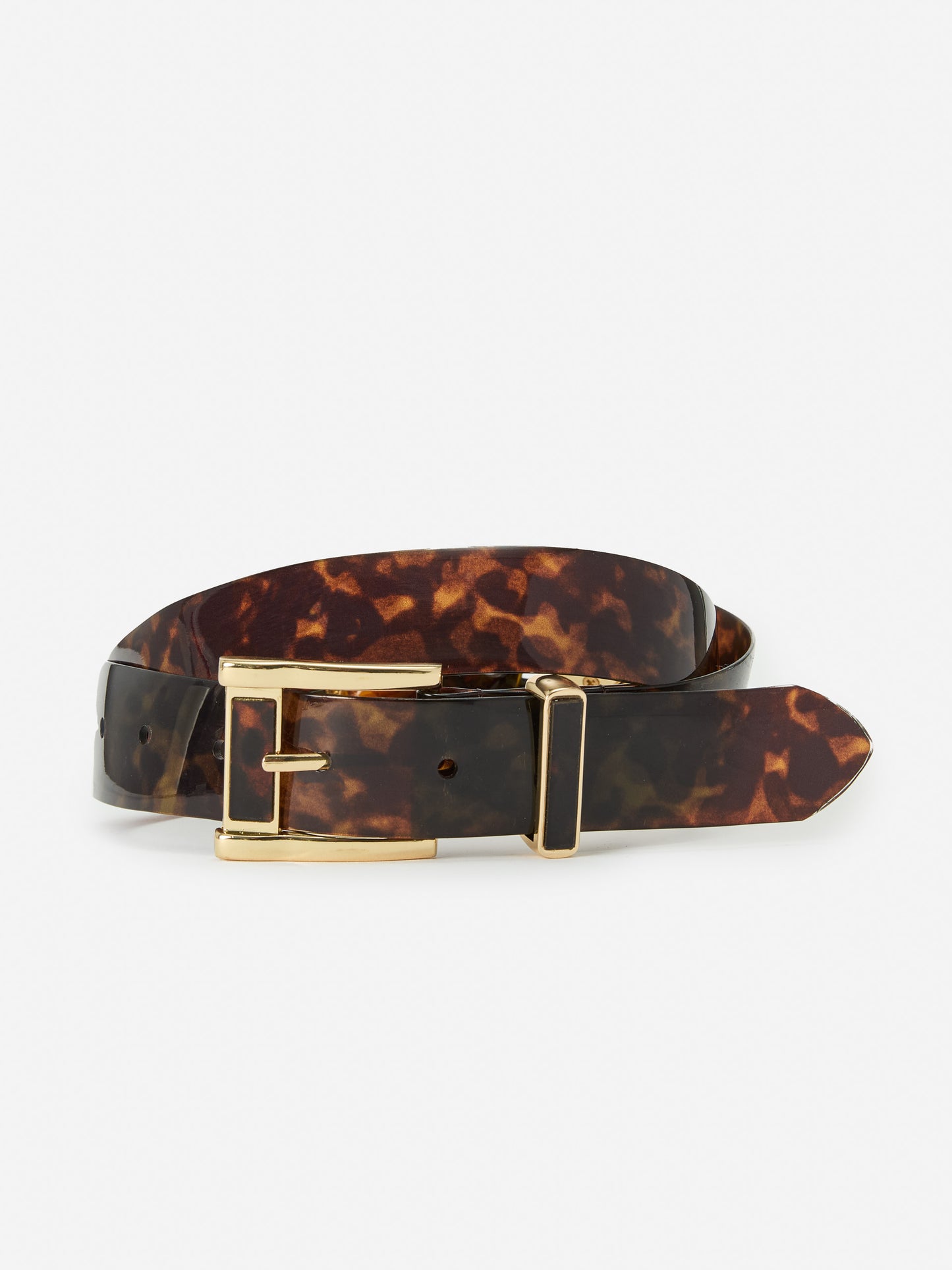 J.McLaughlin Blanca belt in brown made with plastic. 
