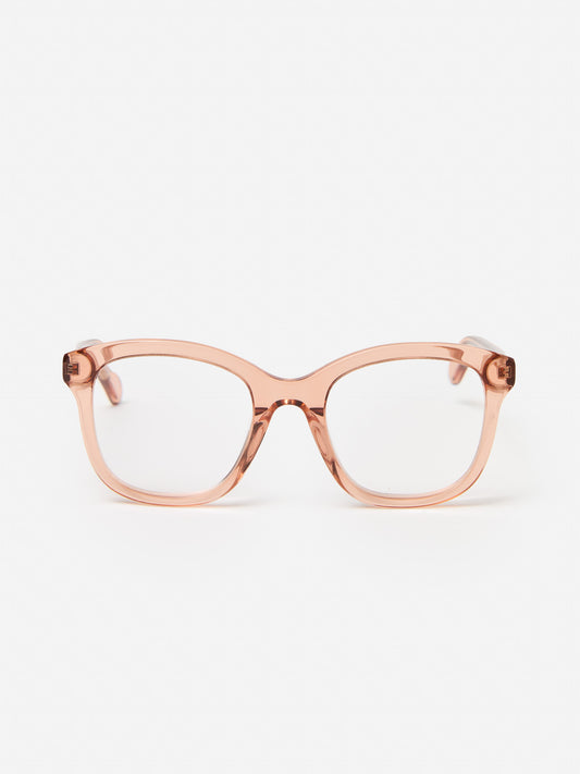 J.McLaughlin Callie readers in light brown made with acetate.