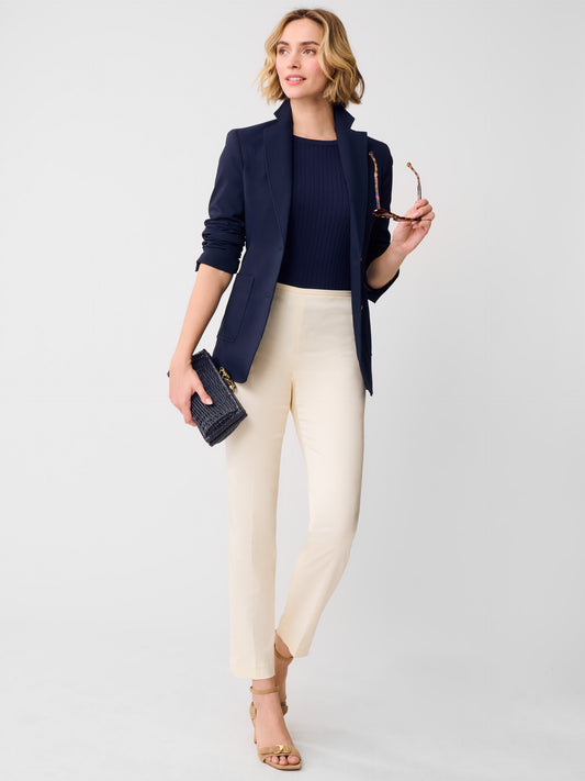 J.McLaughlin Calliope Pants in Cream made with cotton.