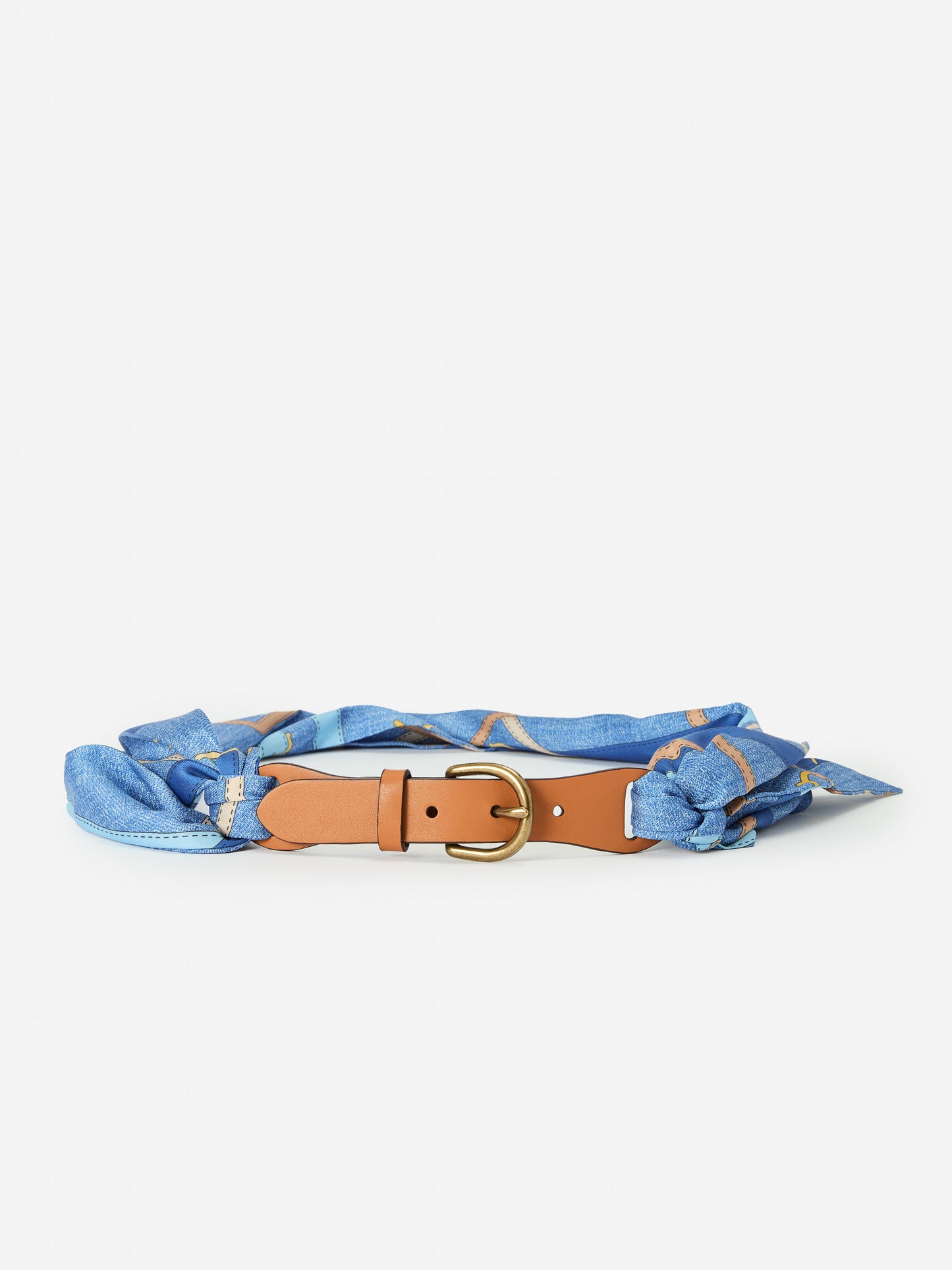 Carla Scarf Belt in Buckhead Belt Texture