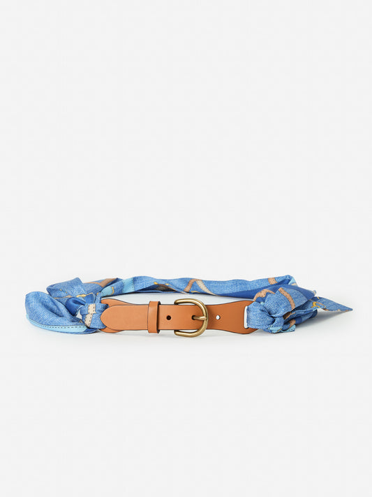 Carla Scarf Belt in Buckhead Belt Texture