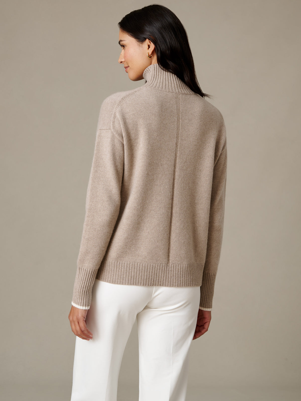 Dina Cashmere Turtleneck