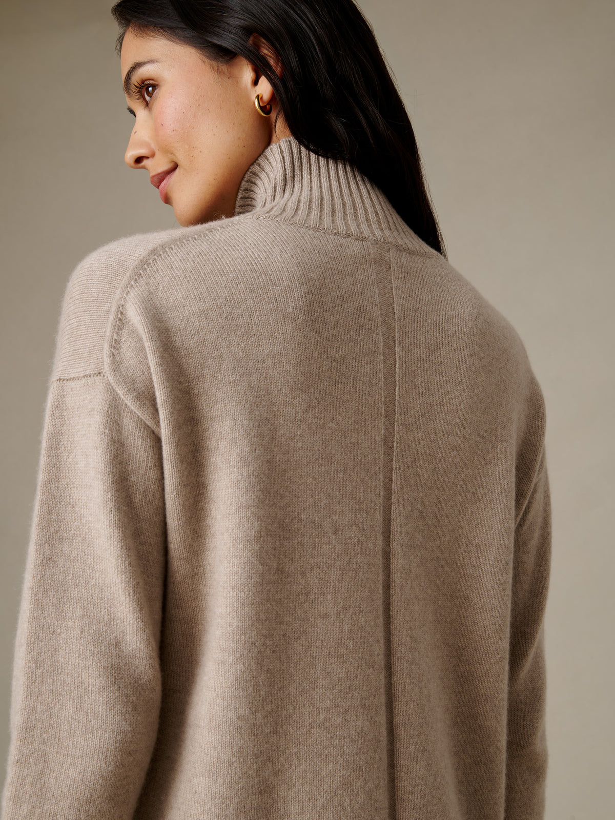 Dina Cashmere Turtleneck