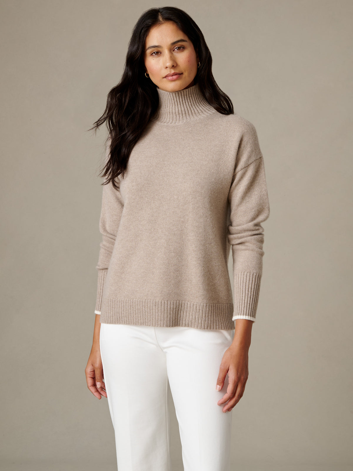 Dina Cashmere Turtleneck