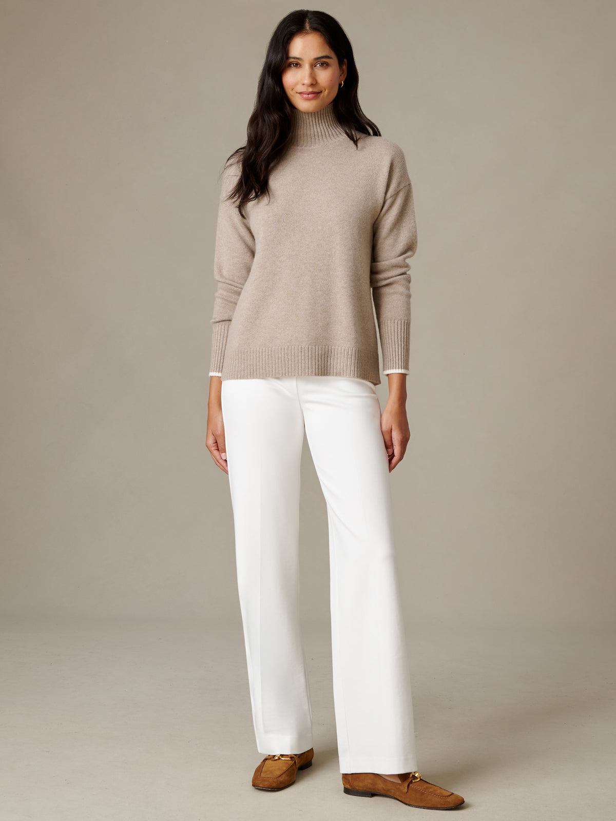 Dina Cashmere Turtleneck
