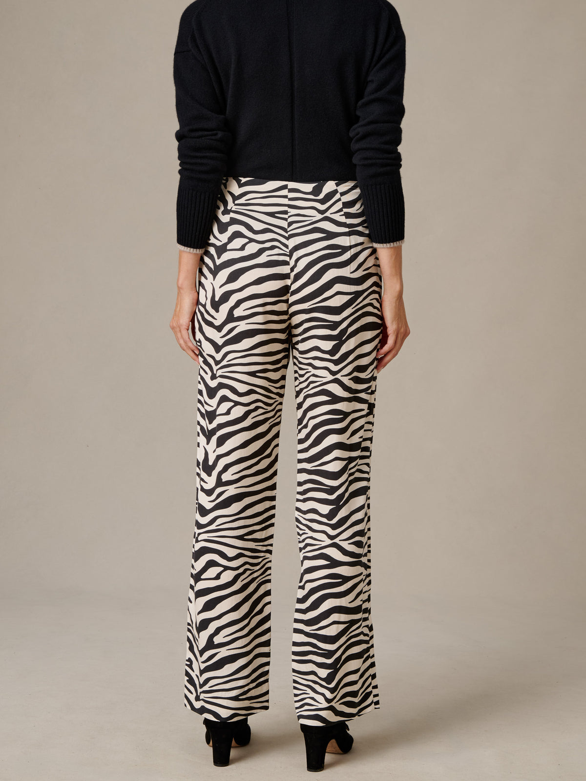 Carter Pants in Zebra Stripes