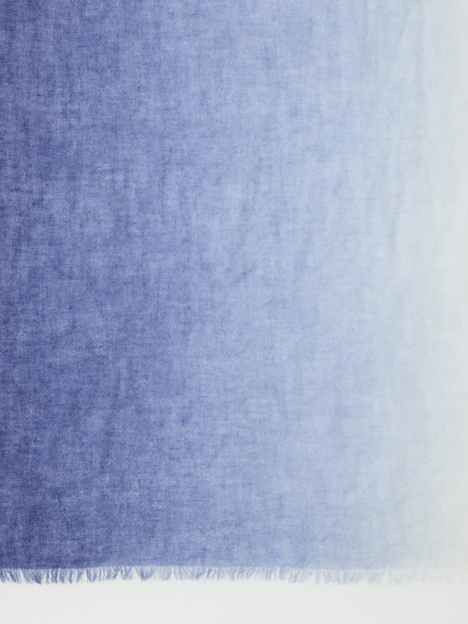J.McLaughlin Clyde scarf in blue/white made with cashmere. 