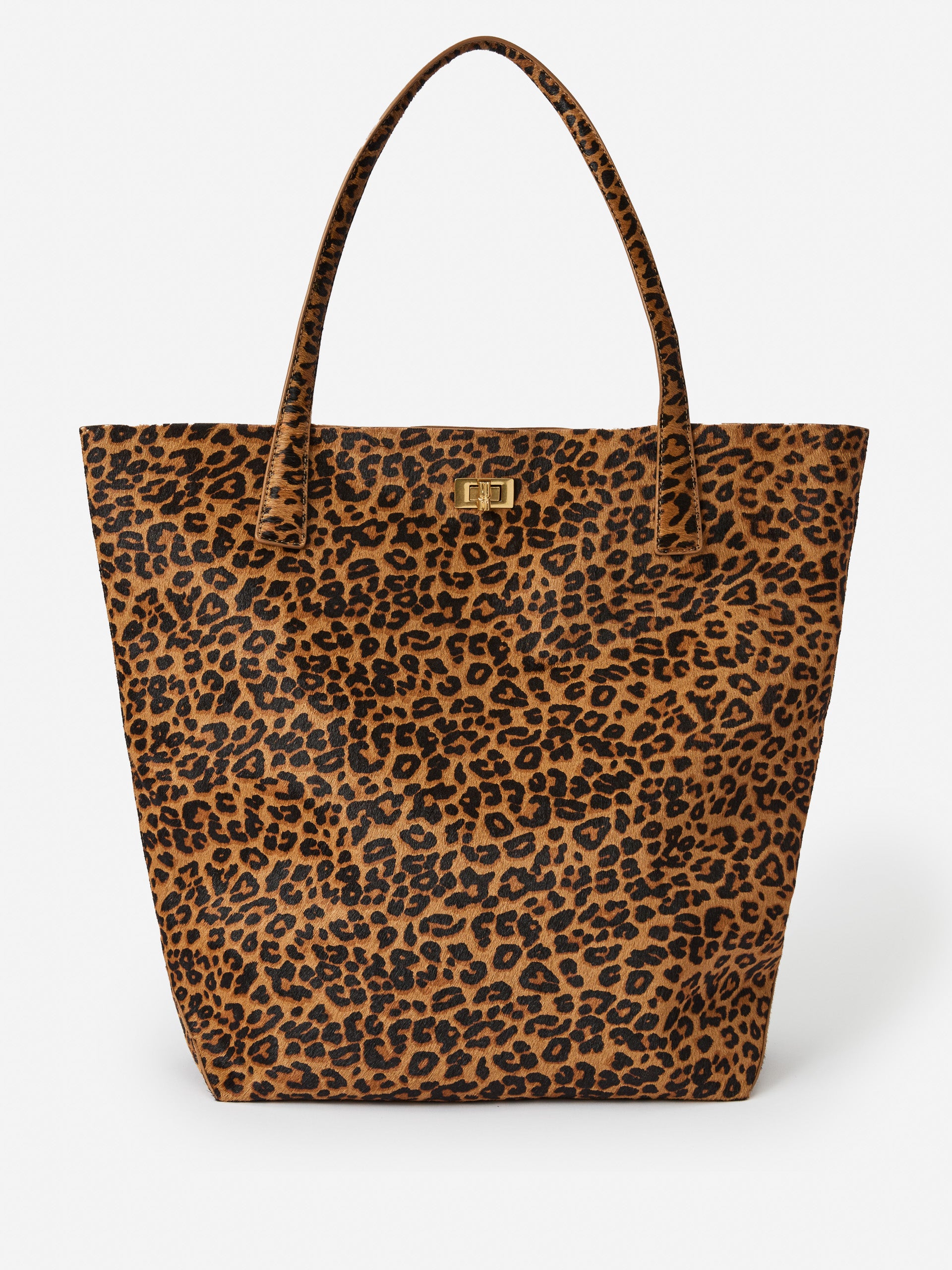 J.McLaughlin Dana tote in brown/multi made with pony hair. 