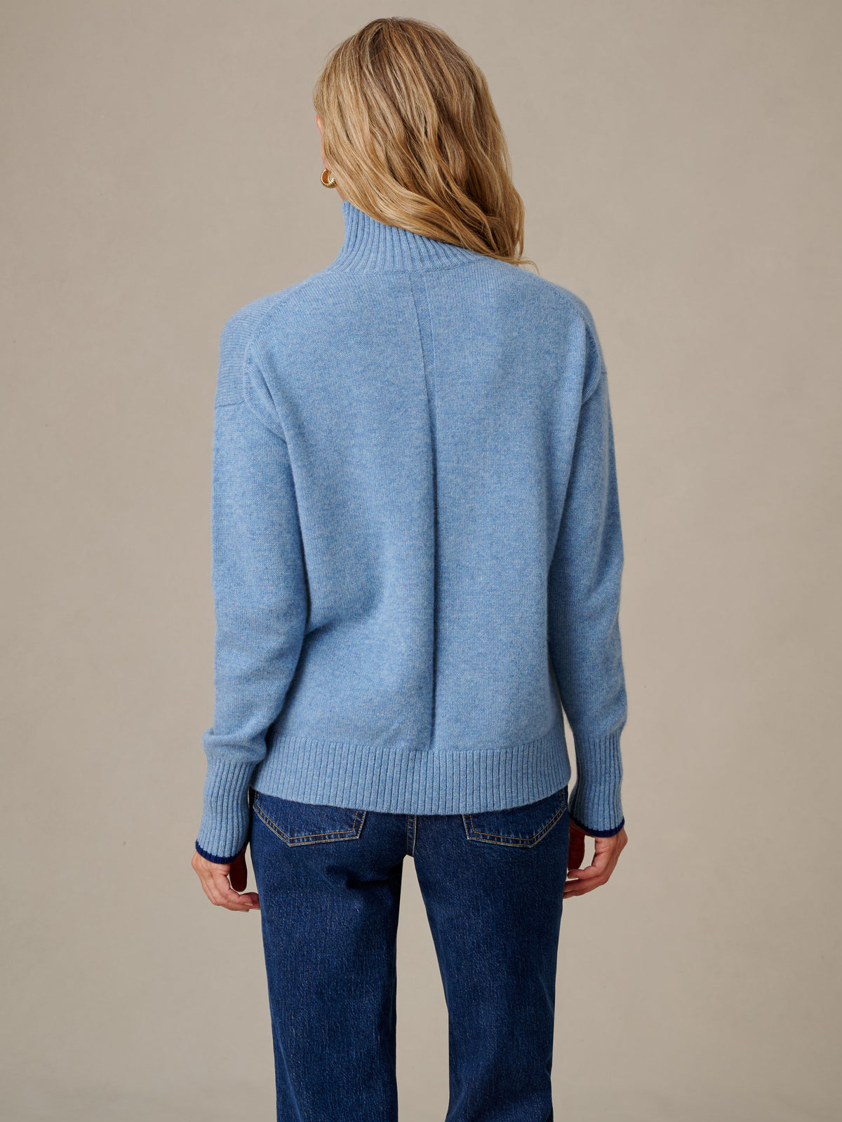 Dina Cashmere Turtleneck