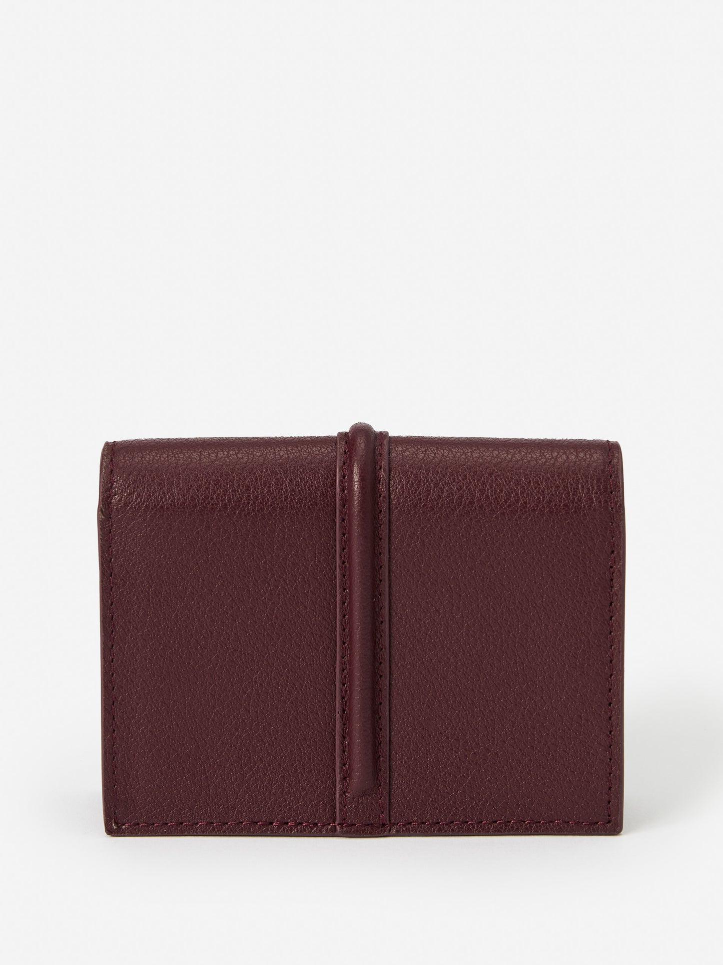 J.McLaughlin Dinah wallet in french merlot made with leather. 