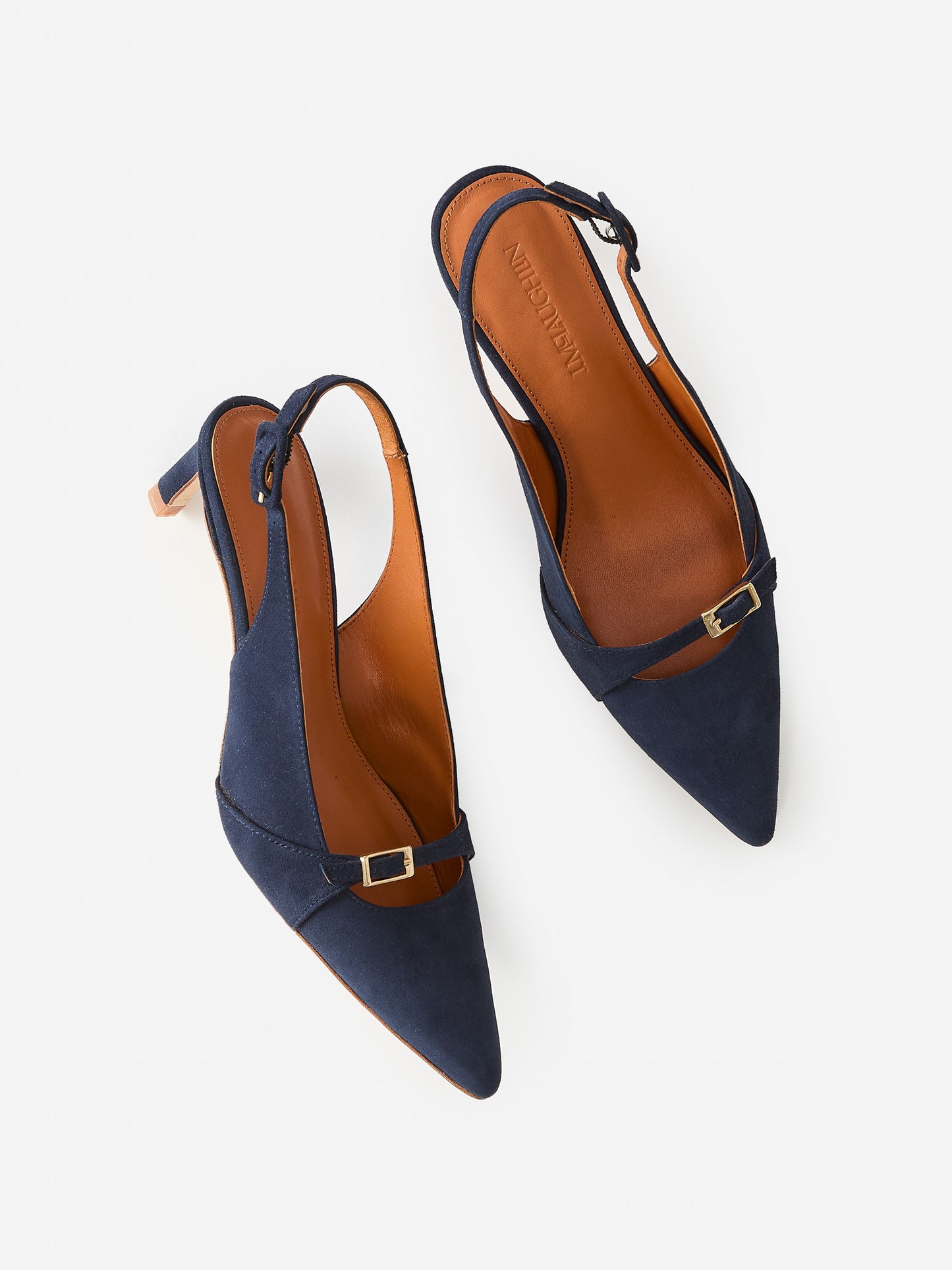 J.McLaughlin Dorothea shoe in Ocean made with Suede. 