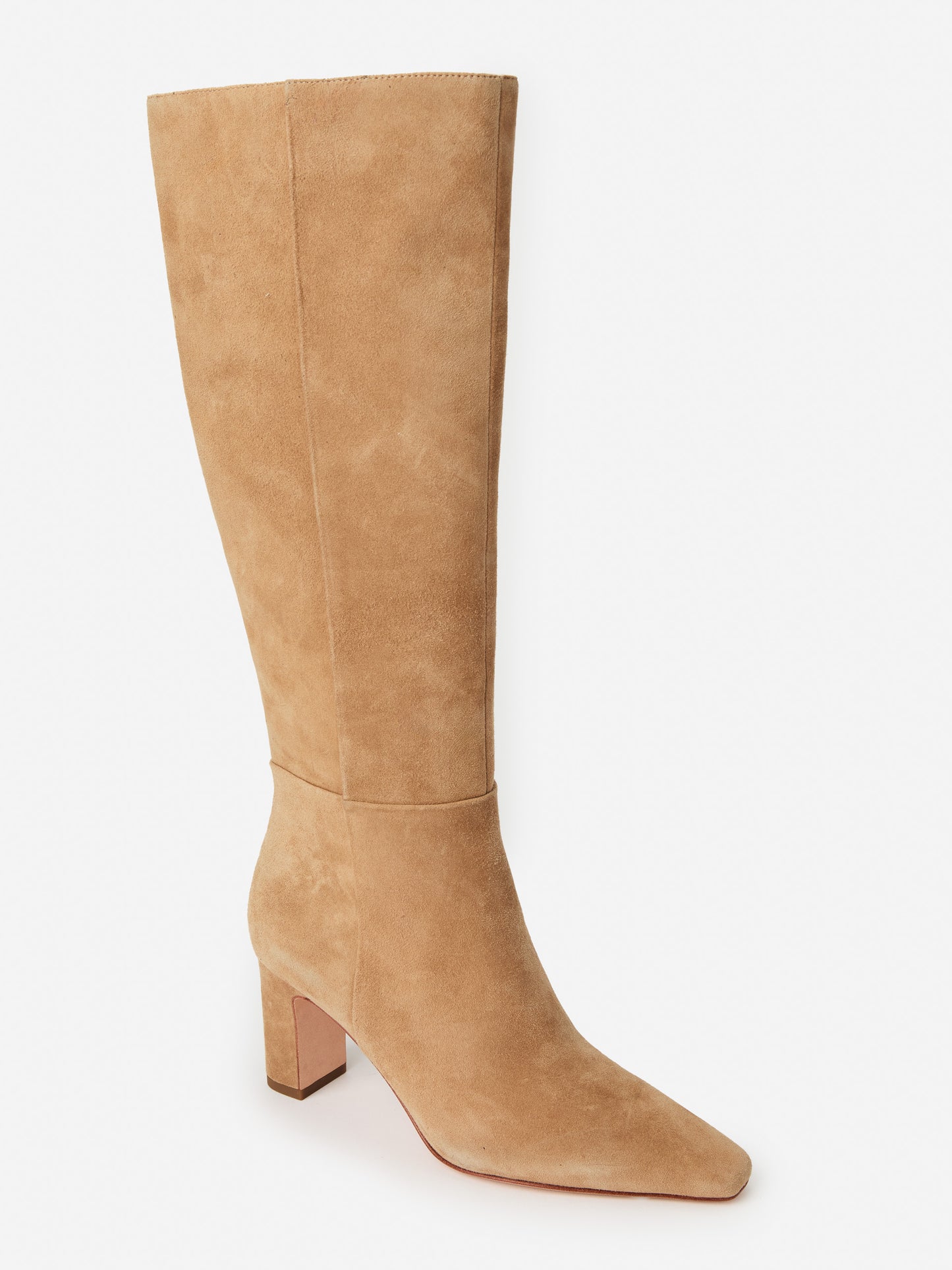J.McLaughlin Eden boots in sand made with suede.