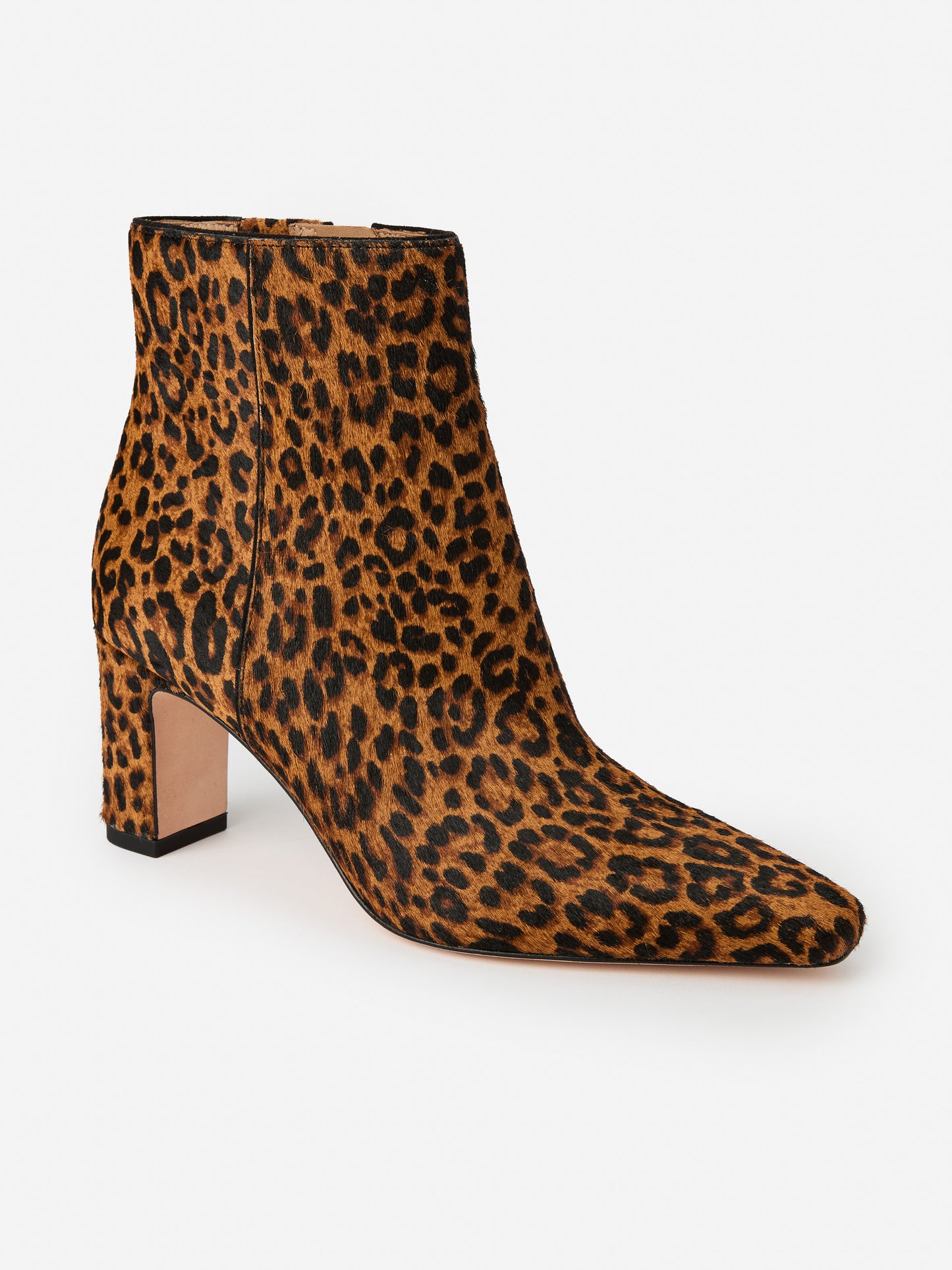 J.McLaughlin Eden boots in brown/multi made with pony hair. 