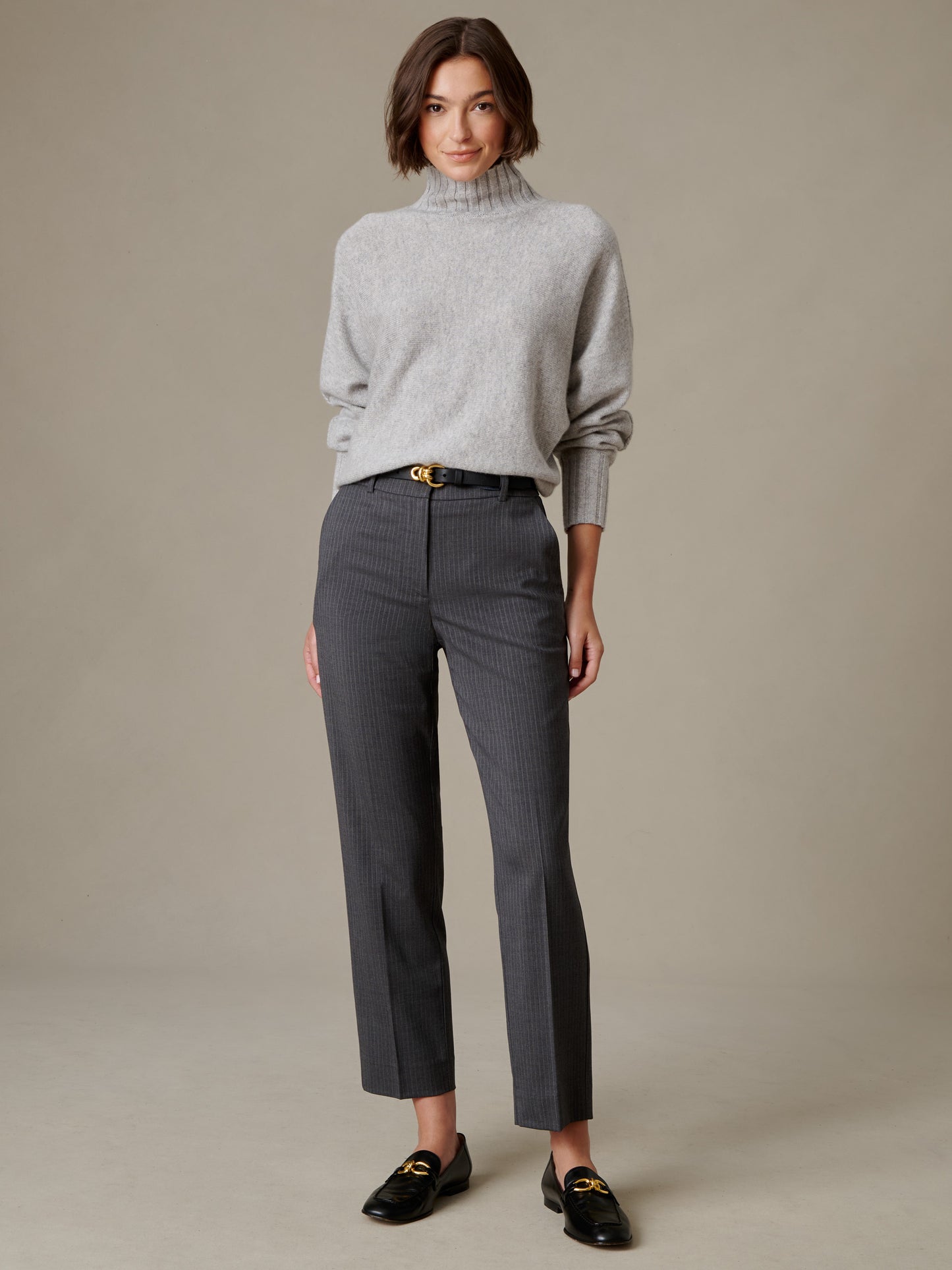 Selene Pants in Pinstripe