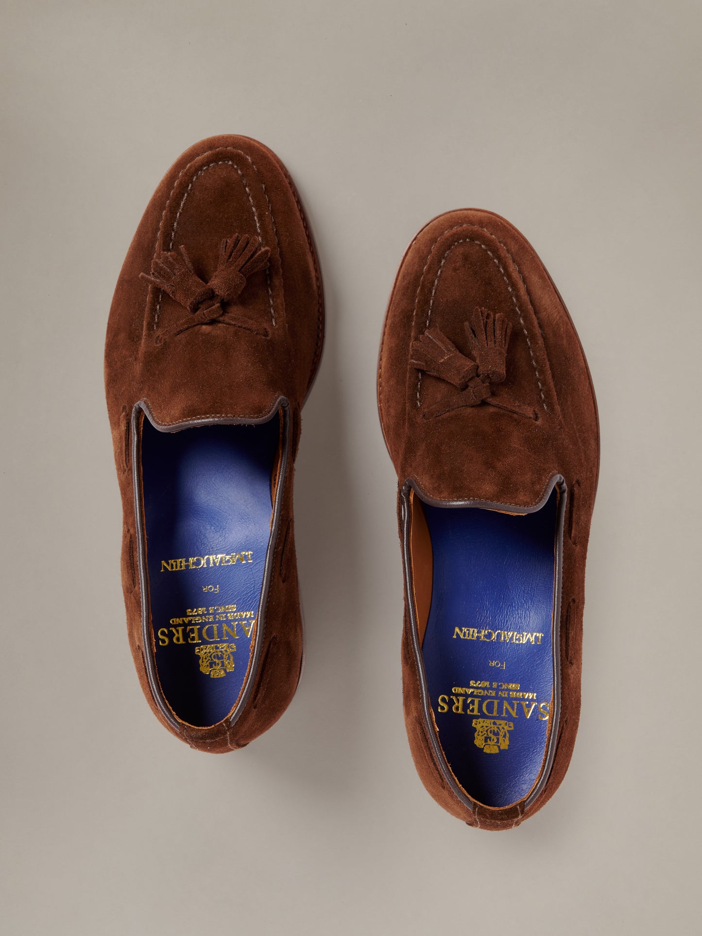 Ezra Suede Tassel Loafers