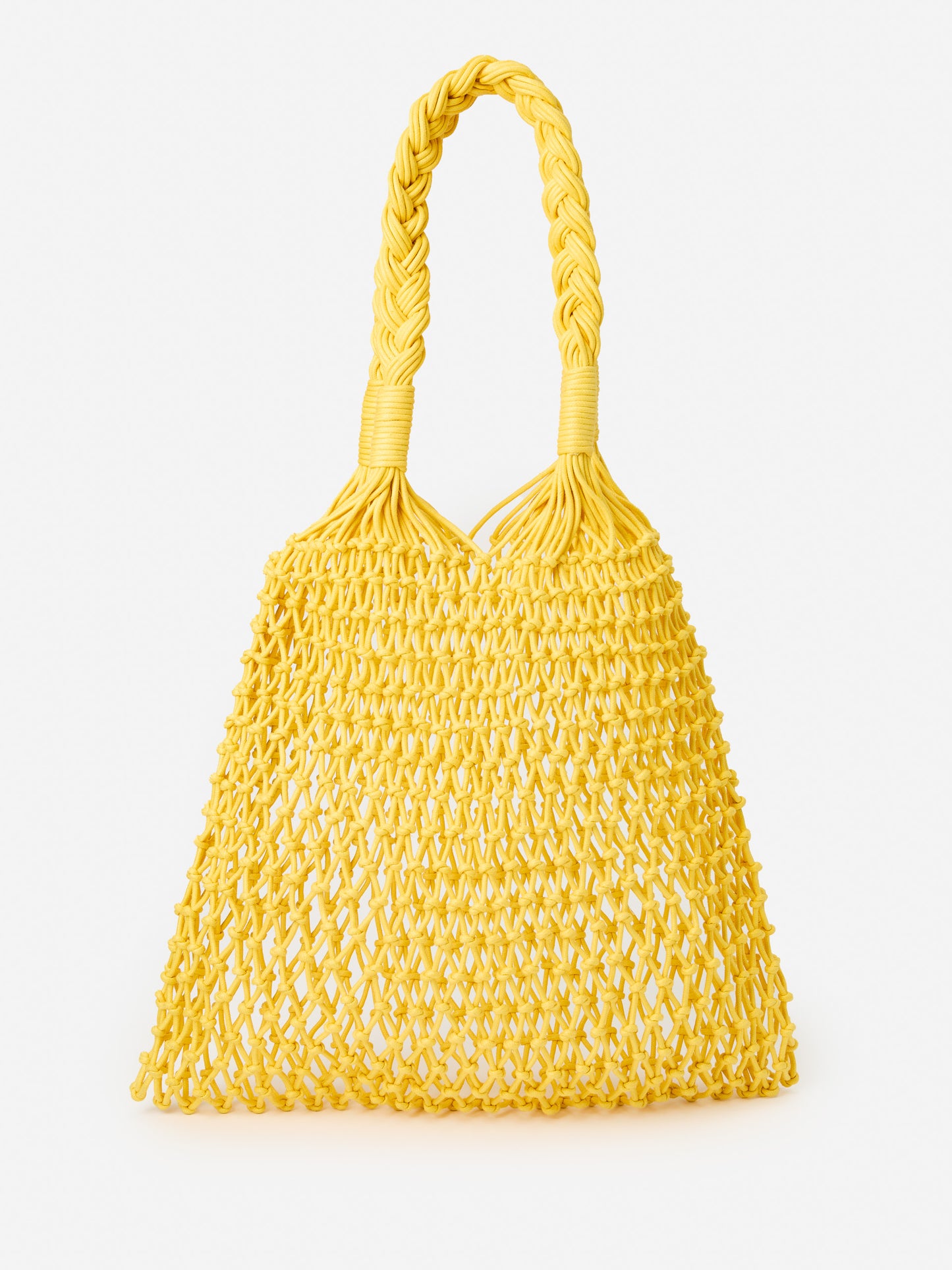 J.McLaughlin Faye tote in yellow made with cotton. 