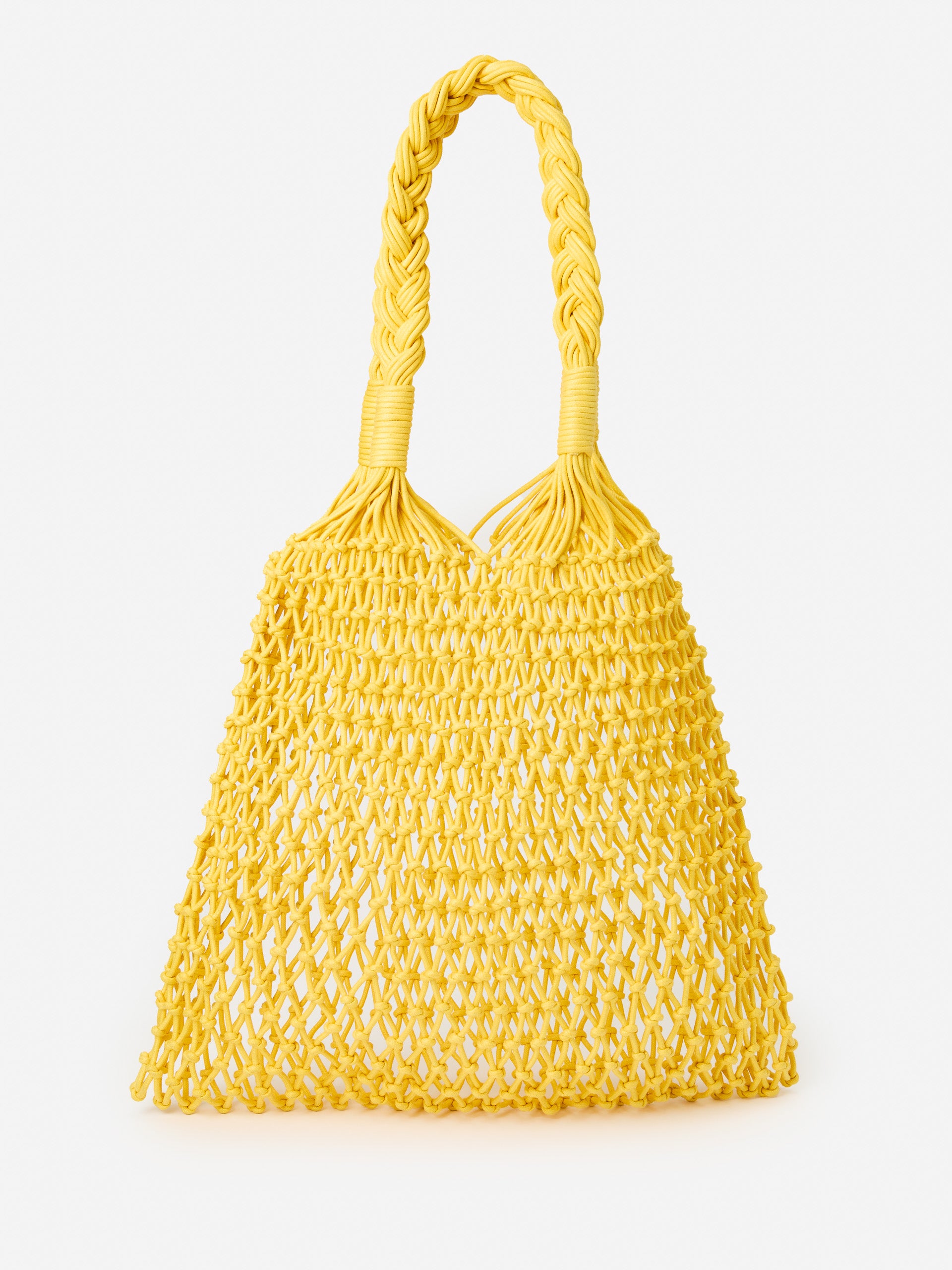 J.McLaughlin Faye tote in yellow made with cotton. 