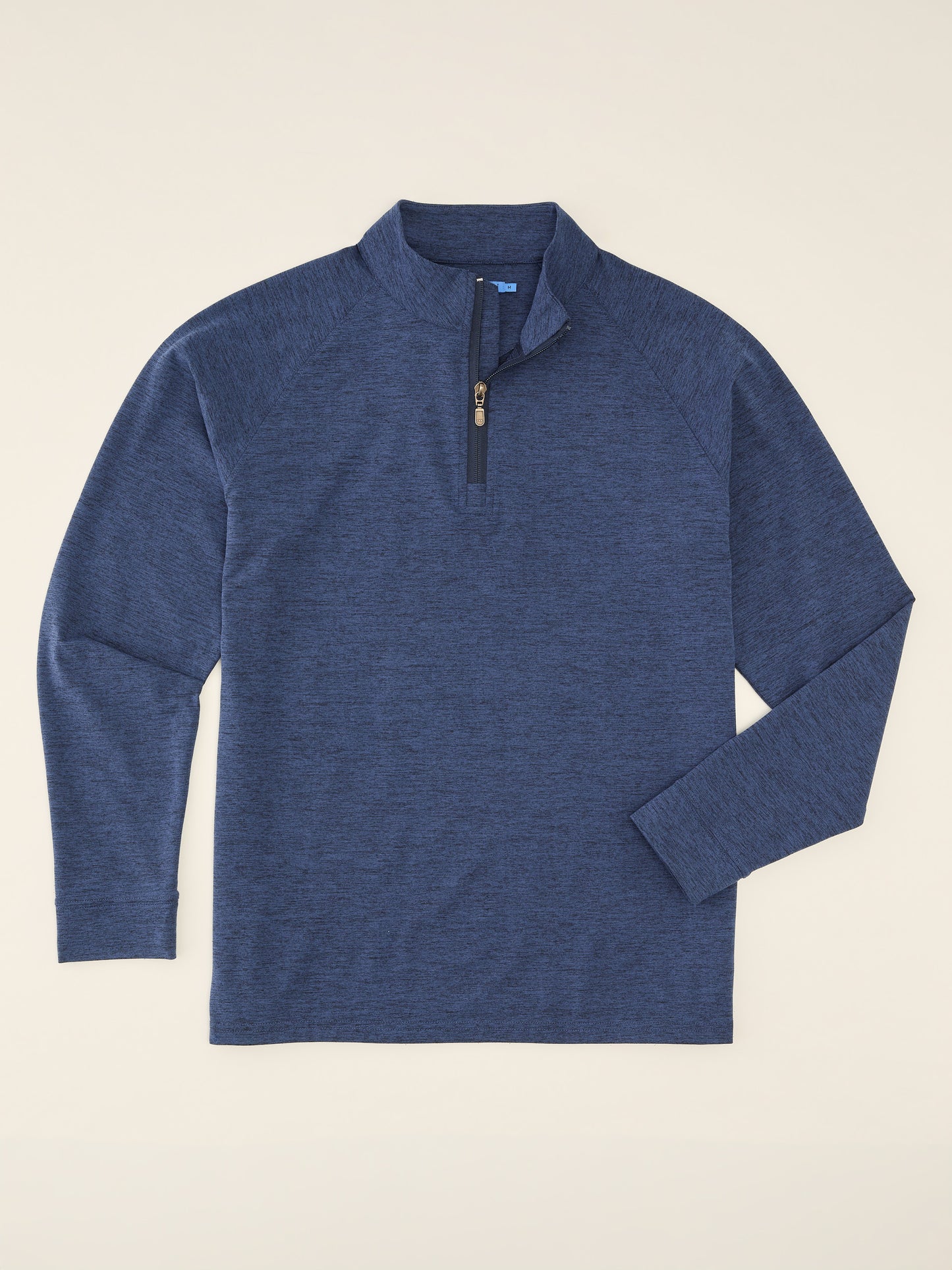 J.McLaughlin Featherweight polo in Heather Navy made with Polyester.