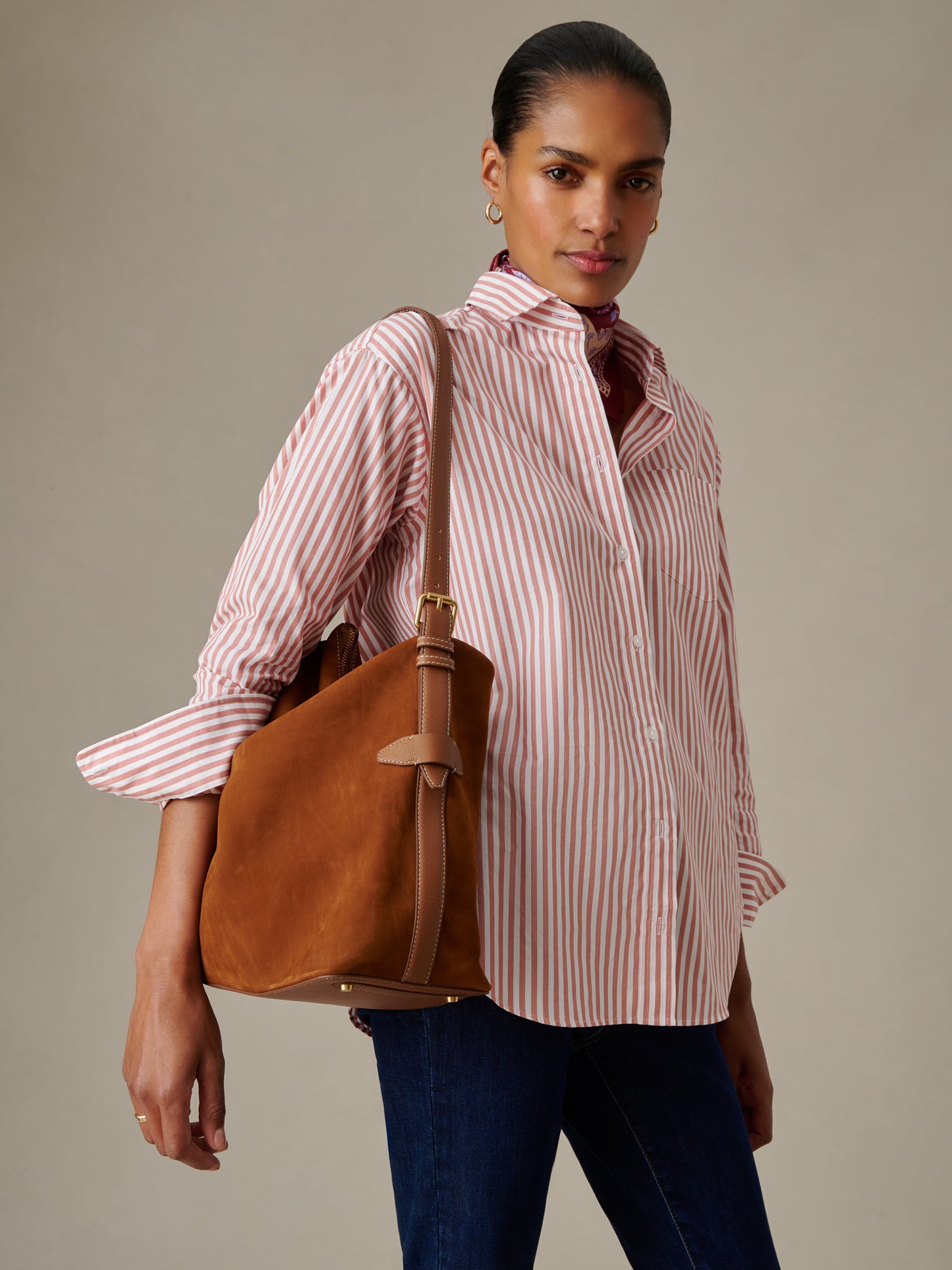 Montecito Suede Hobo Bag