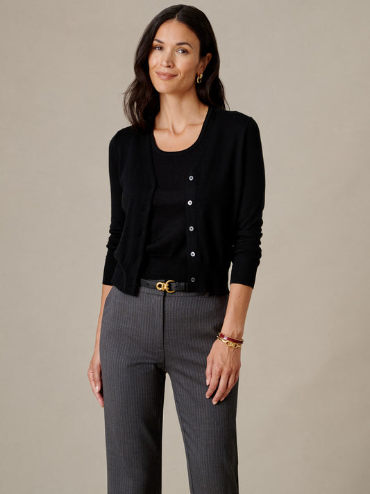 Gracie Silk Blend Cardigan