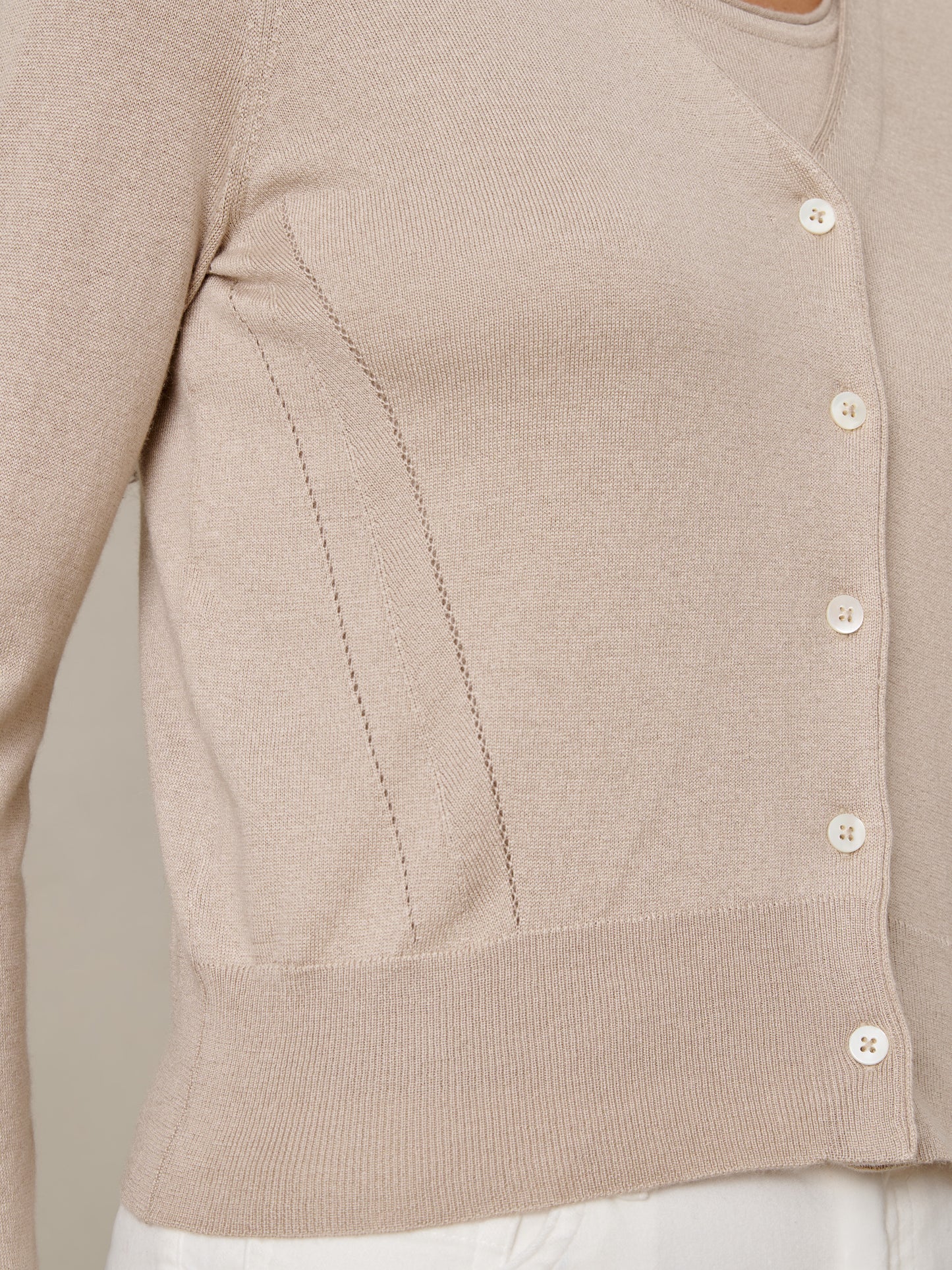 Gracie Silk Blend Cardigan