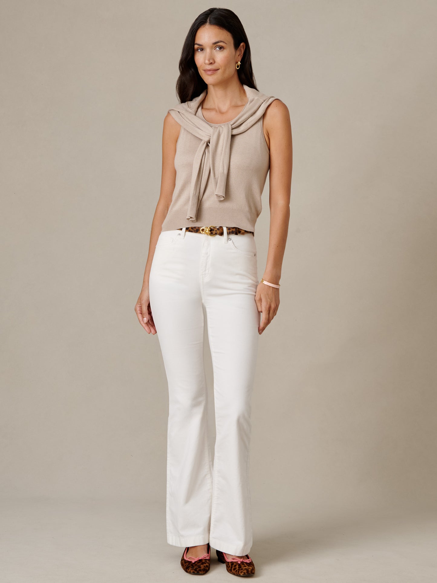 Lucy Silk Blend Sweater Tank