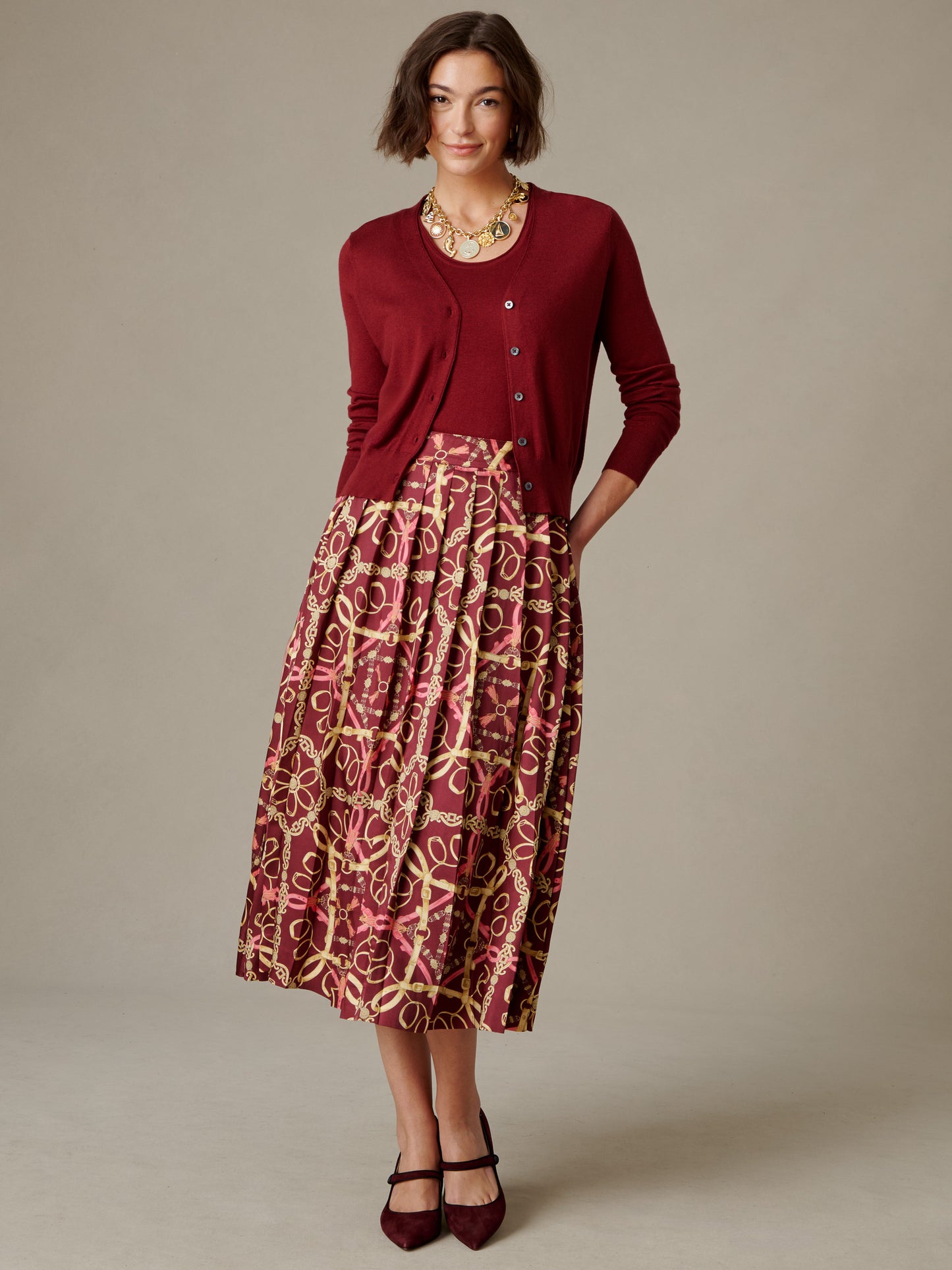Gracie Silk Blend Cardigan
