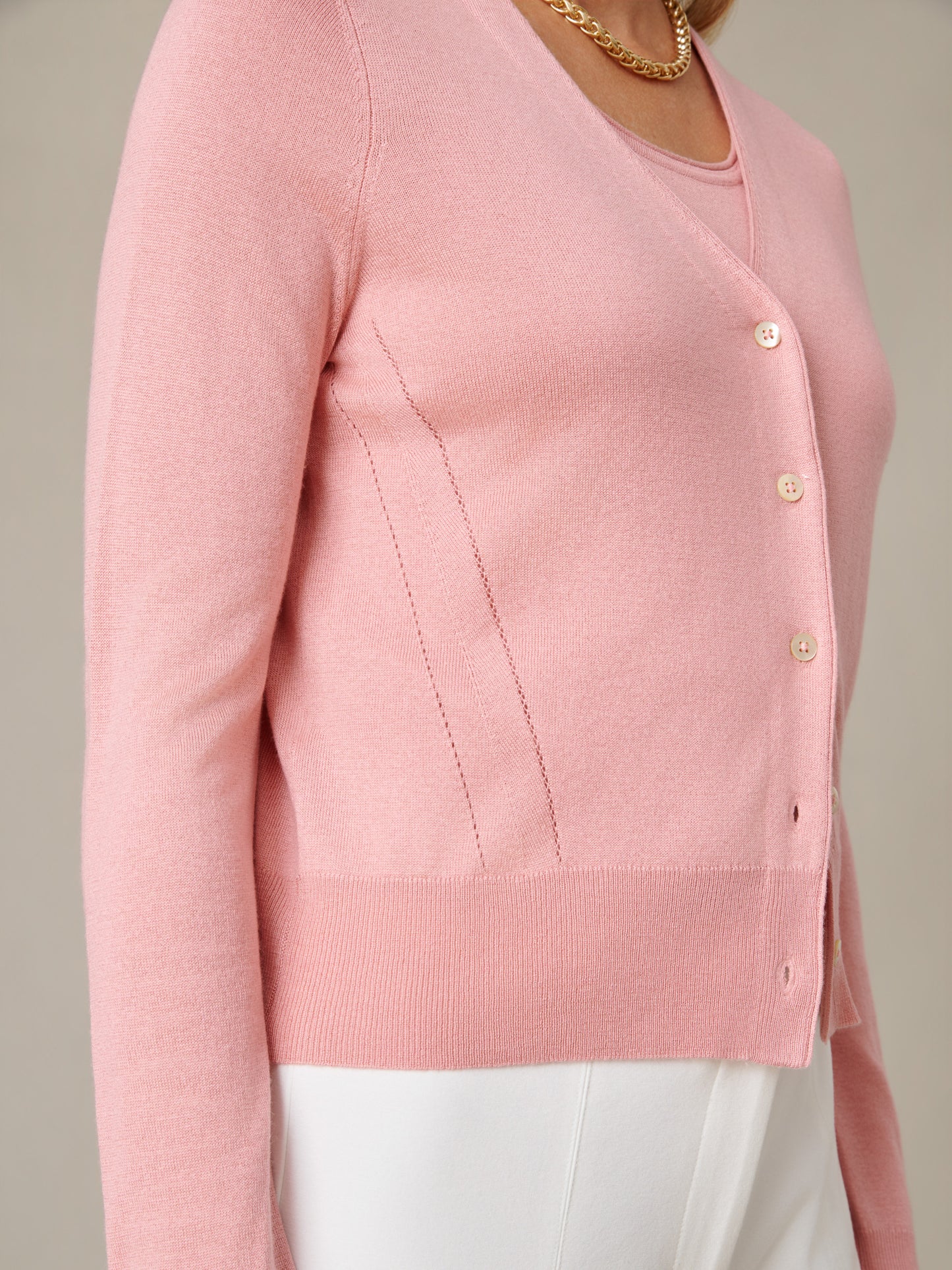 Gracie Silk Blend Cardigan