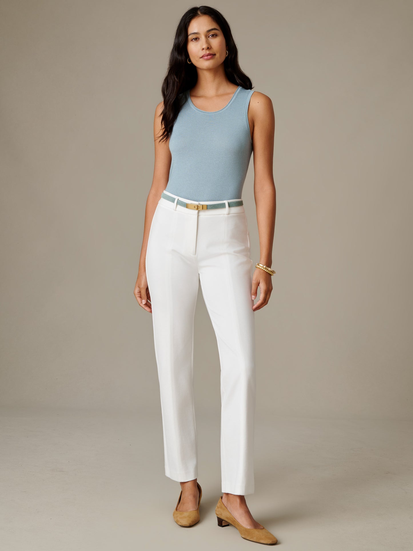 Lucy Silk Blend Sweater Tank