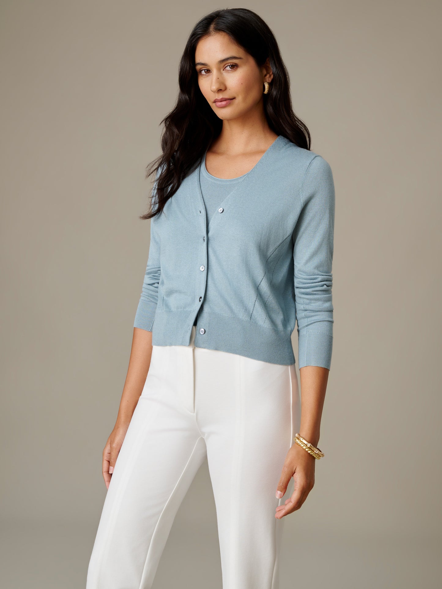 Gracie Silk Blend Cardigan
