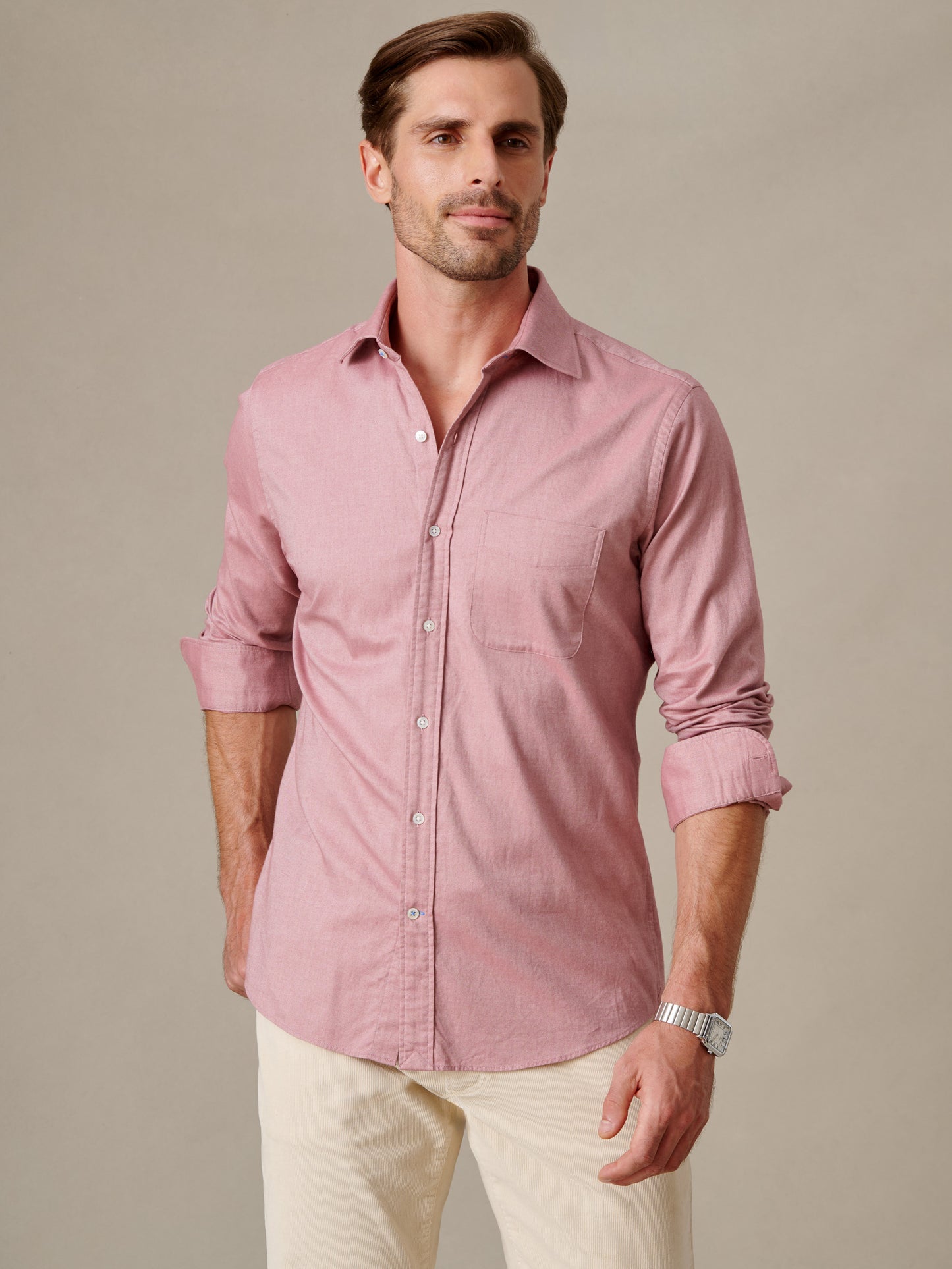 Gramercy Brushed Cotton Shirt