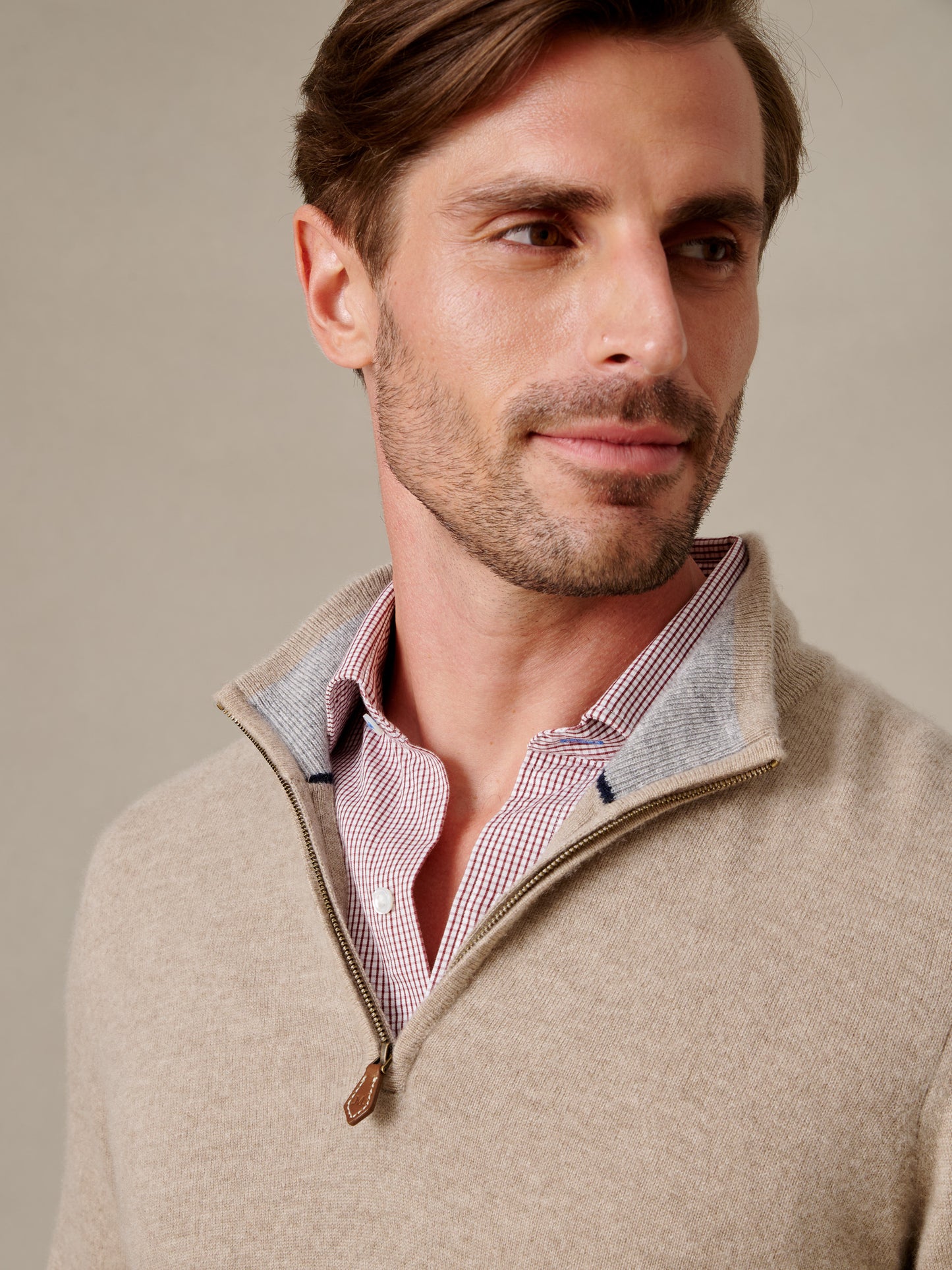 Twain Cashmere 1/4 Zip