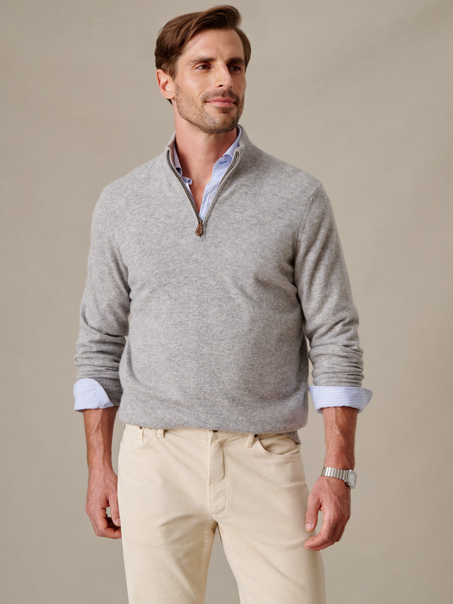 Twain Cashmere 1/4 Zip