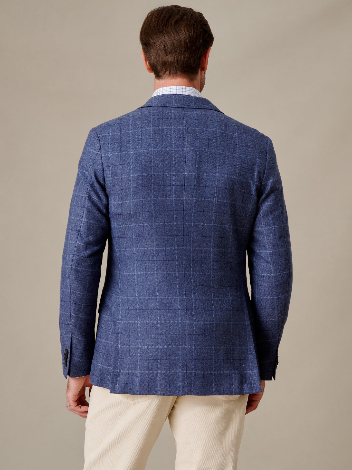 Suffolk Wool Sport Coat in Window Pane