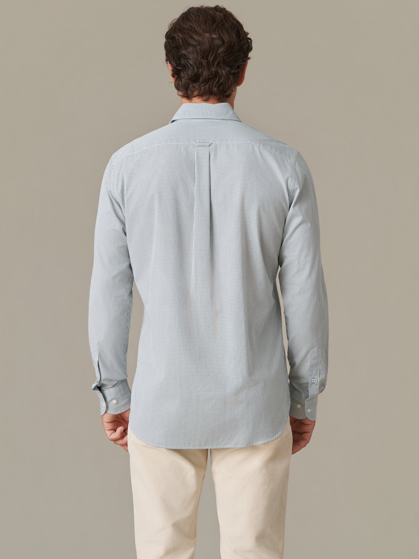 Gramercy Cotton Shirt in Graphic Check