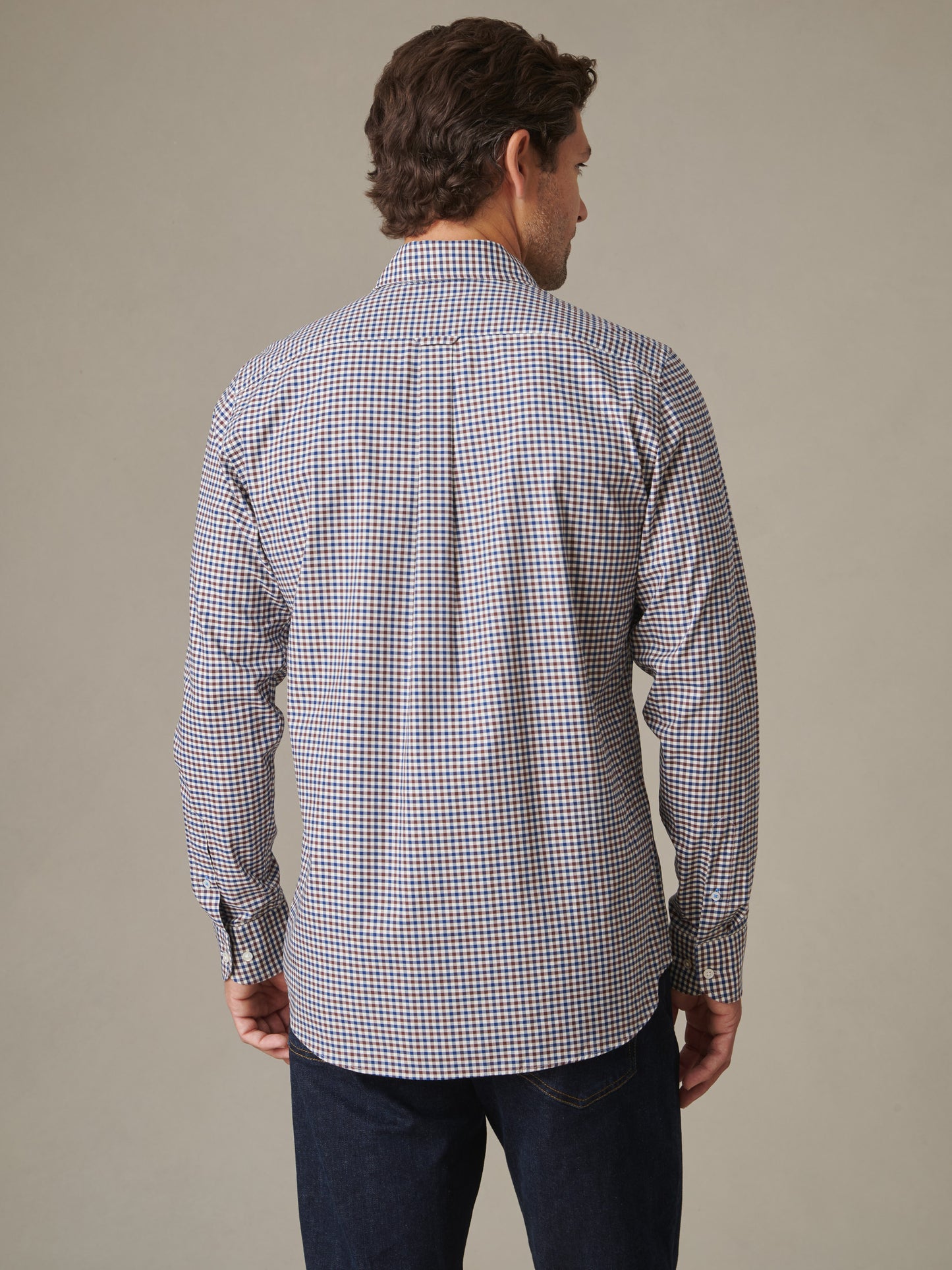 Gramercy Cotton Shirt in Gingham Multi