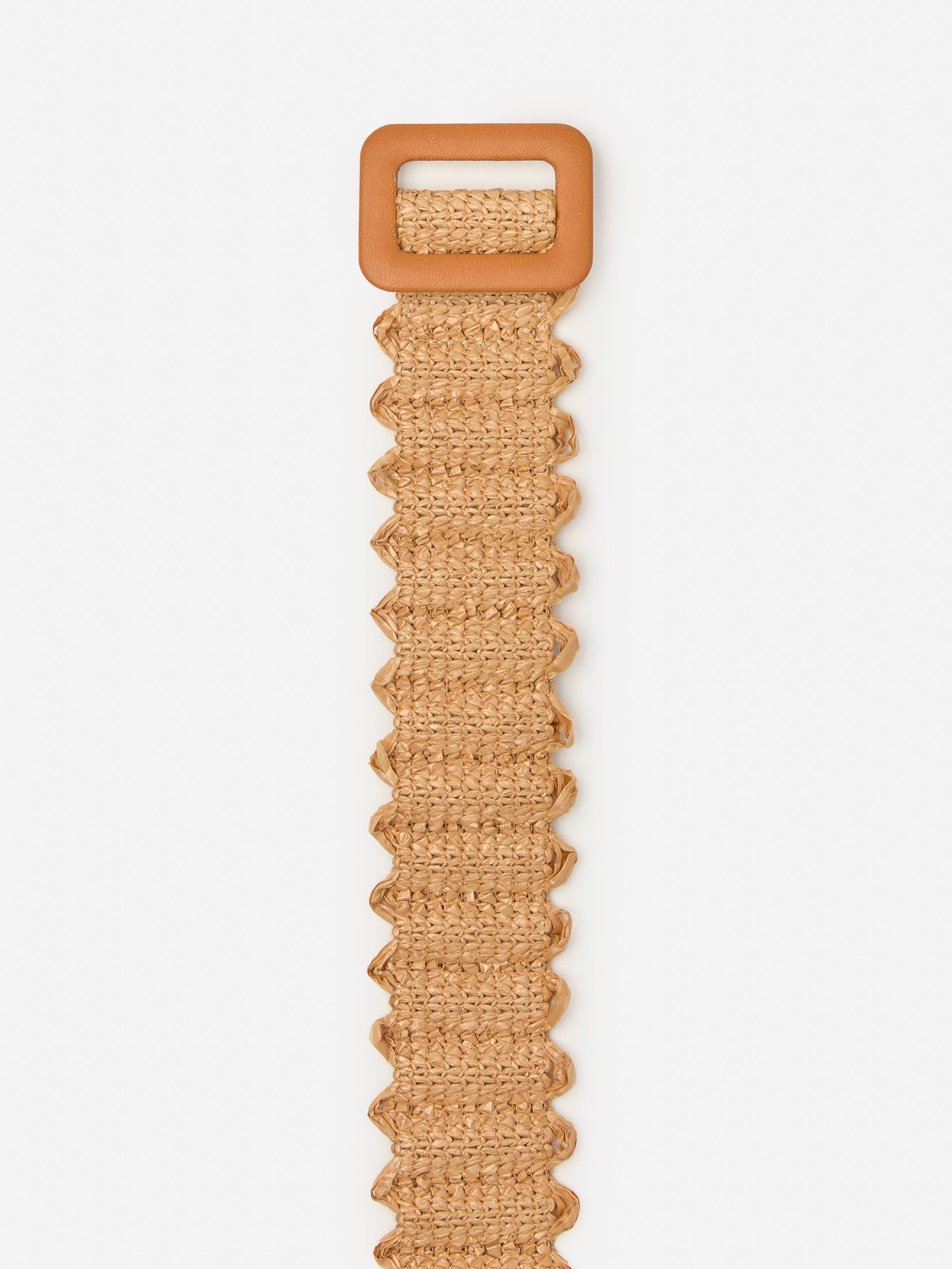 J.McLaughlin Hallie belt in natural made with polyester/acrylic.