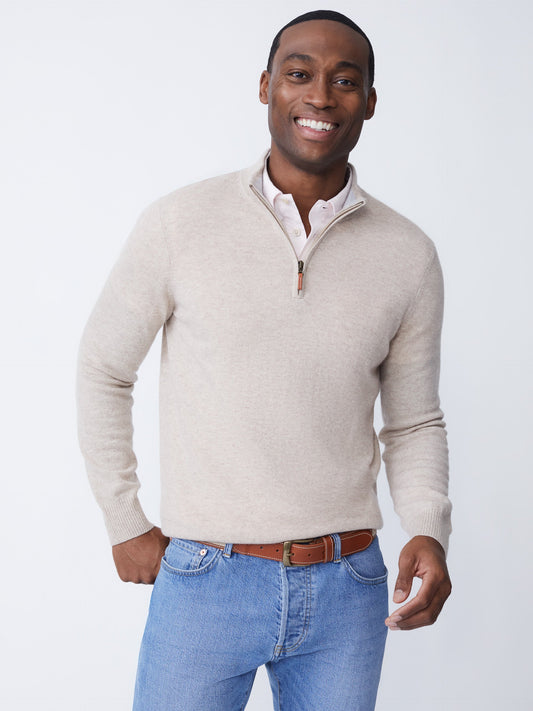 Henry Cashmere 1/4 Zip