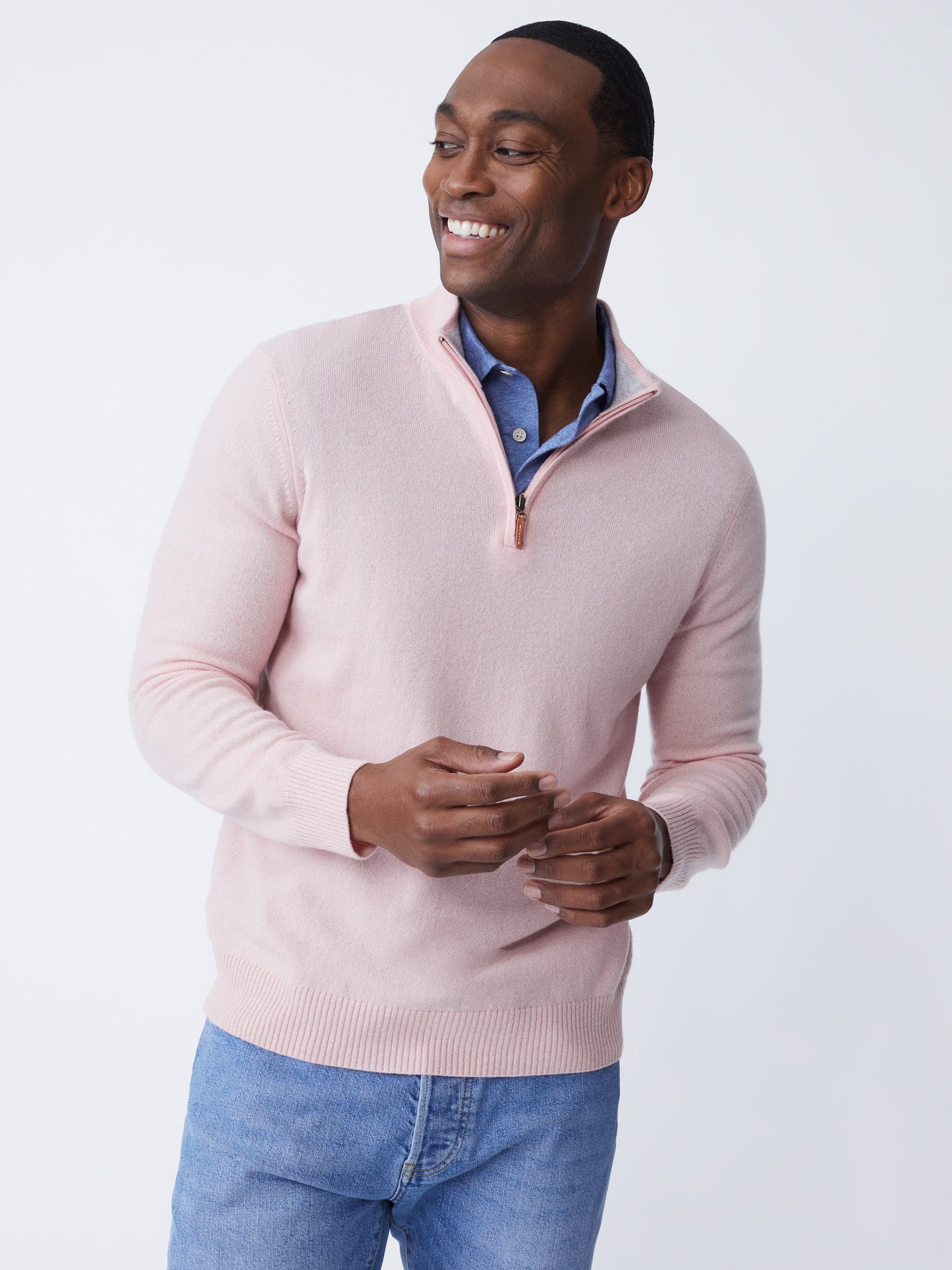 Henry Cashmere 1/4 Zip