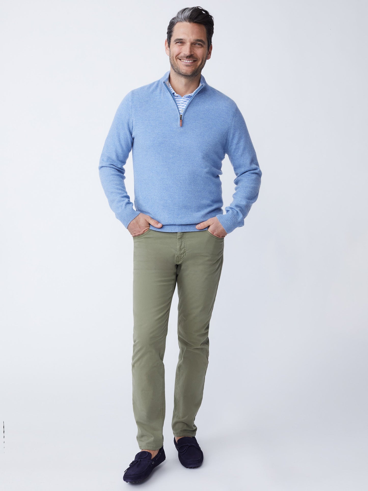 Henry Cashmere 1/4 Zip